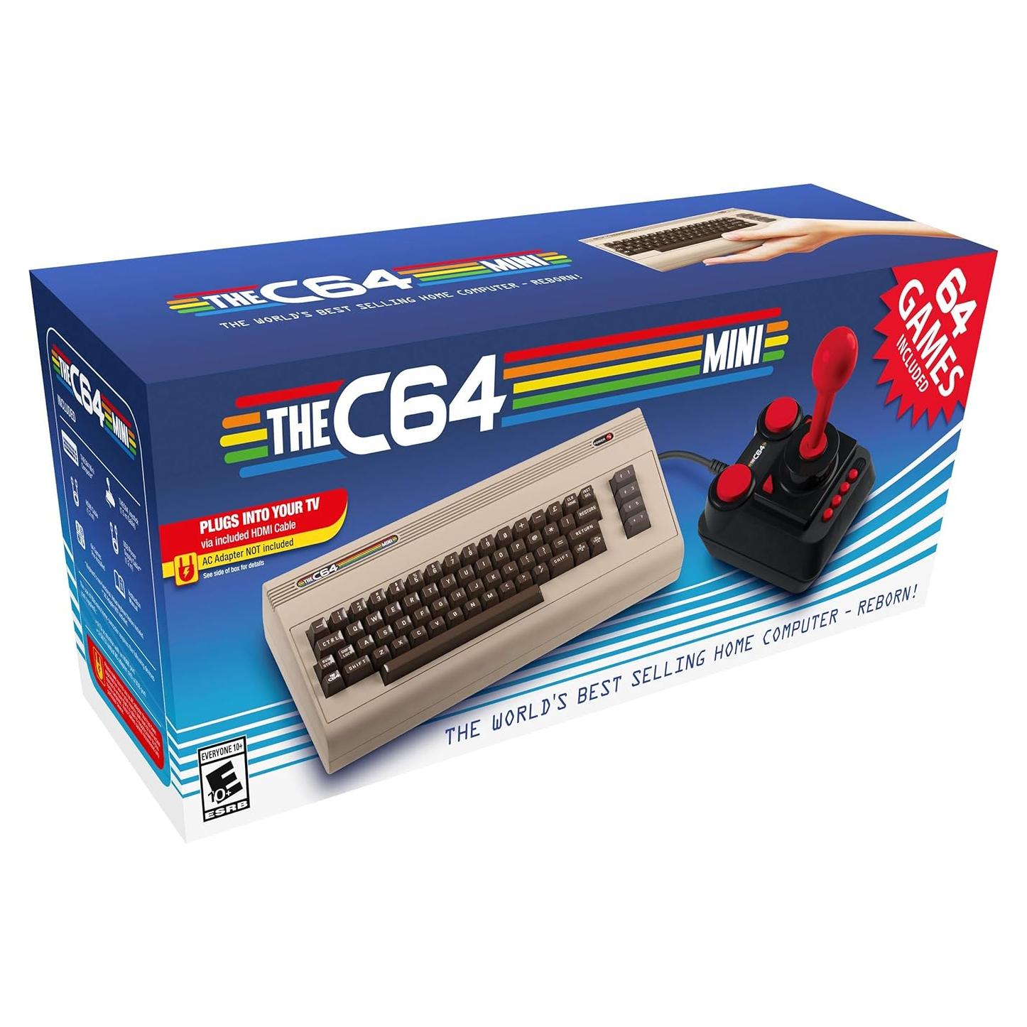 The C64 Mini Retrogames - Consola Retro 64 Juegos HDMI