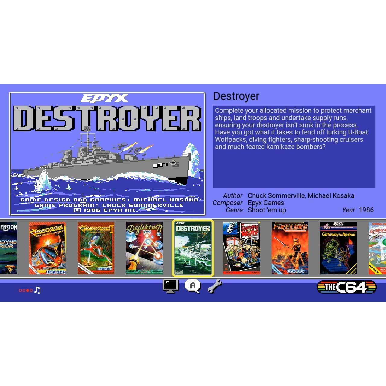 The C64 Mini Retrogames - Consola Retro 64 Juegos HDMI