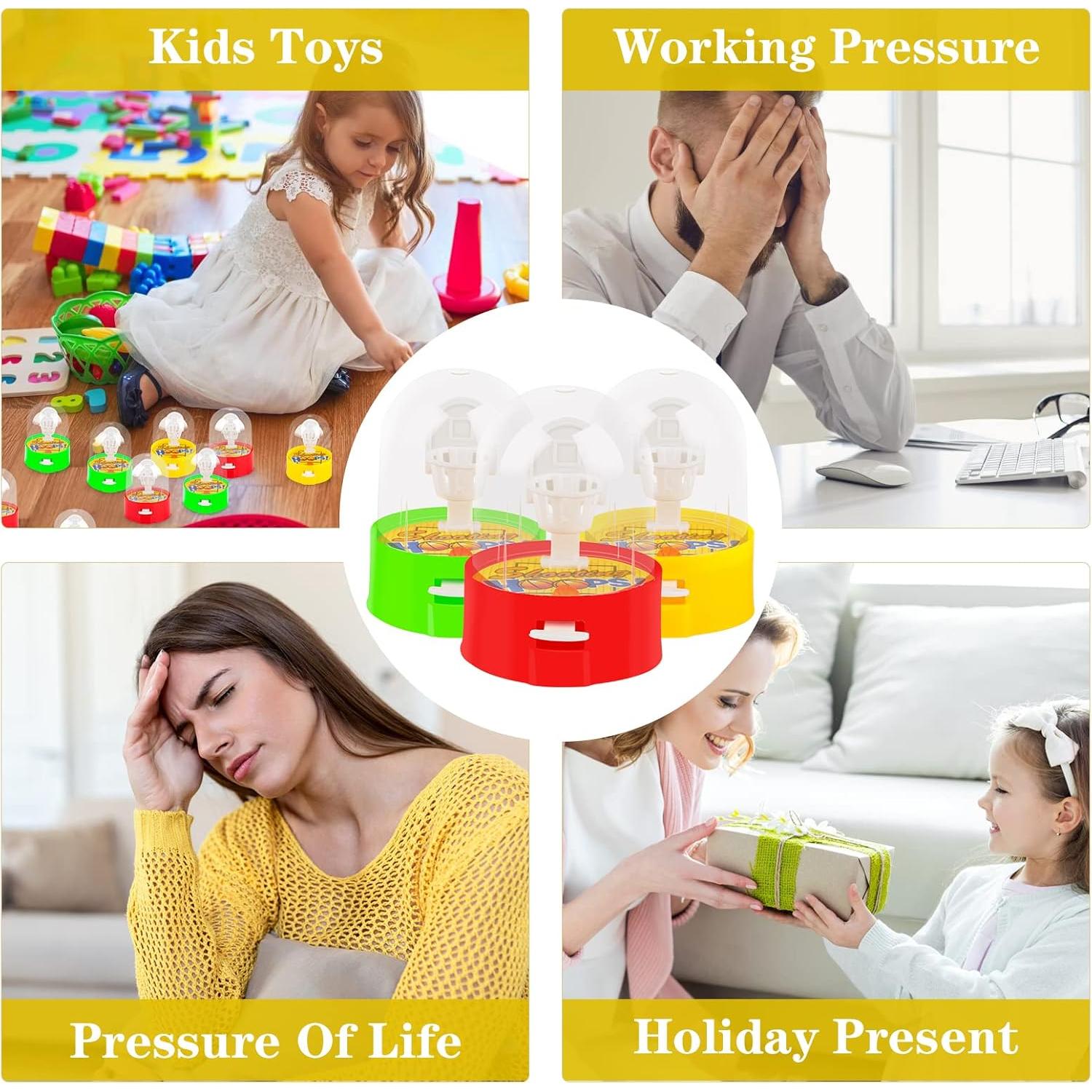 Mini Juegos de Baloncesto Atiloy 28 Piezas para Niños