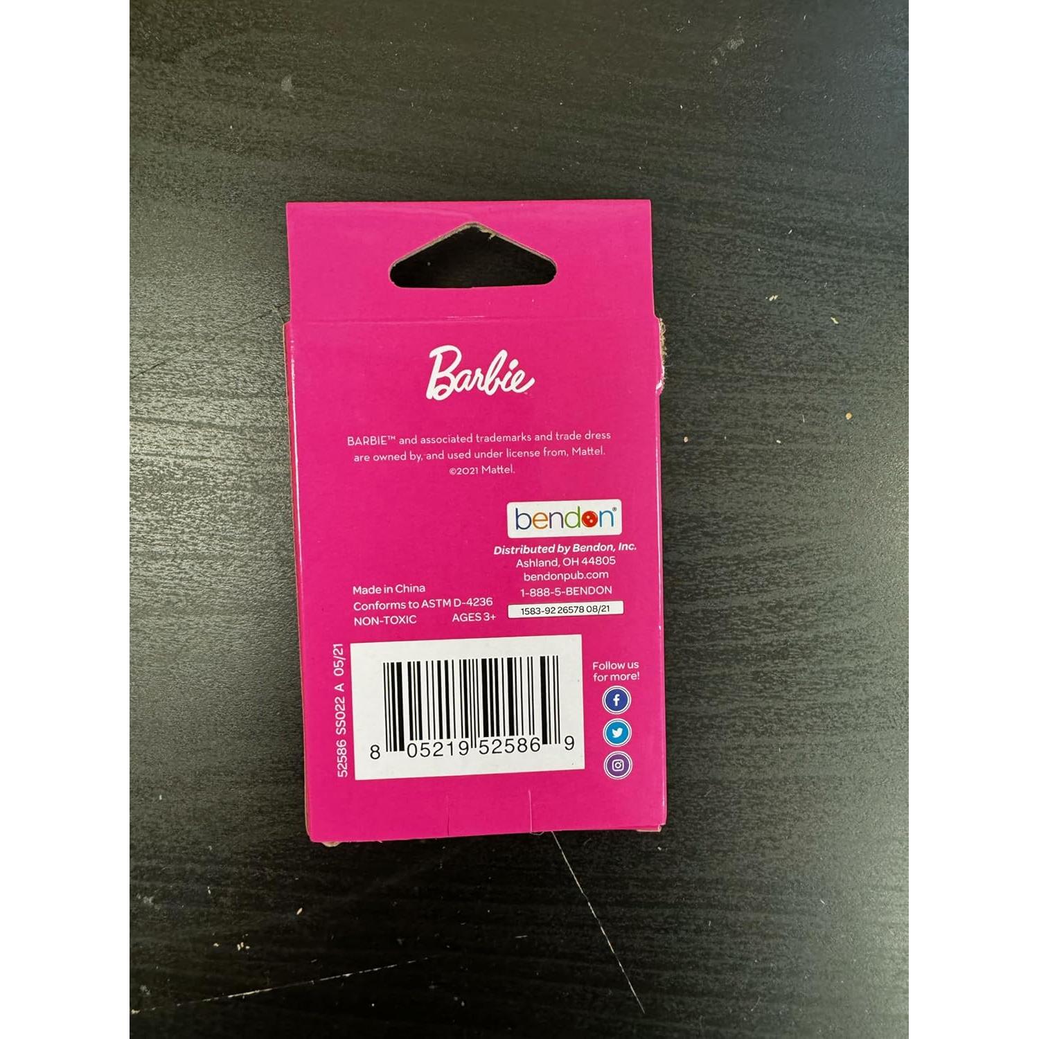 Crayones Barbie Bendon 16 Colores Multicolor para Niñas