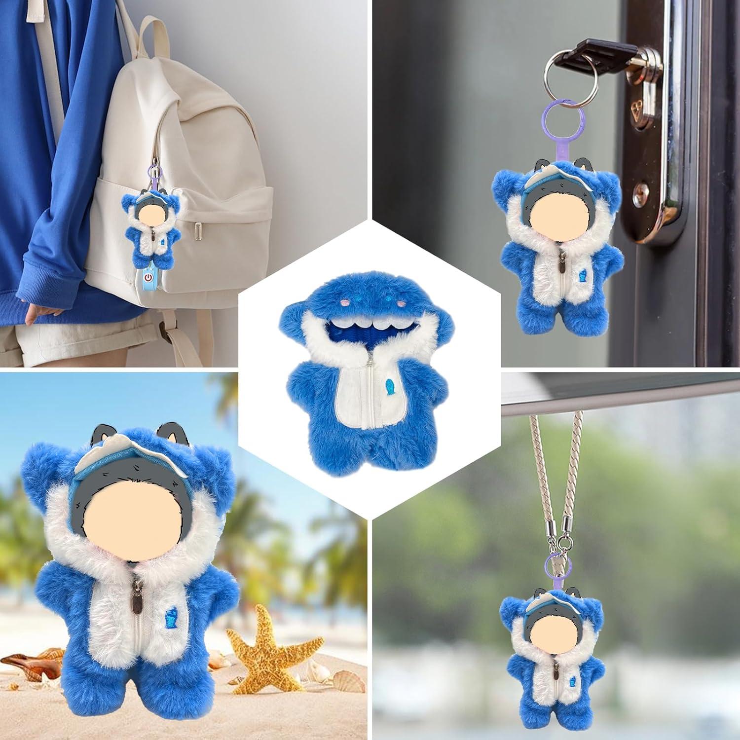 Conjunto de Ropa para Muñeca 17cm - Mono Estilo Animal Falso