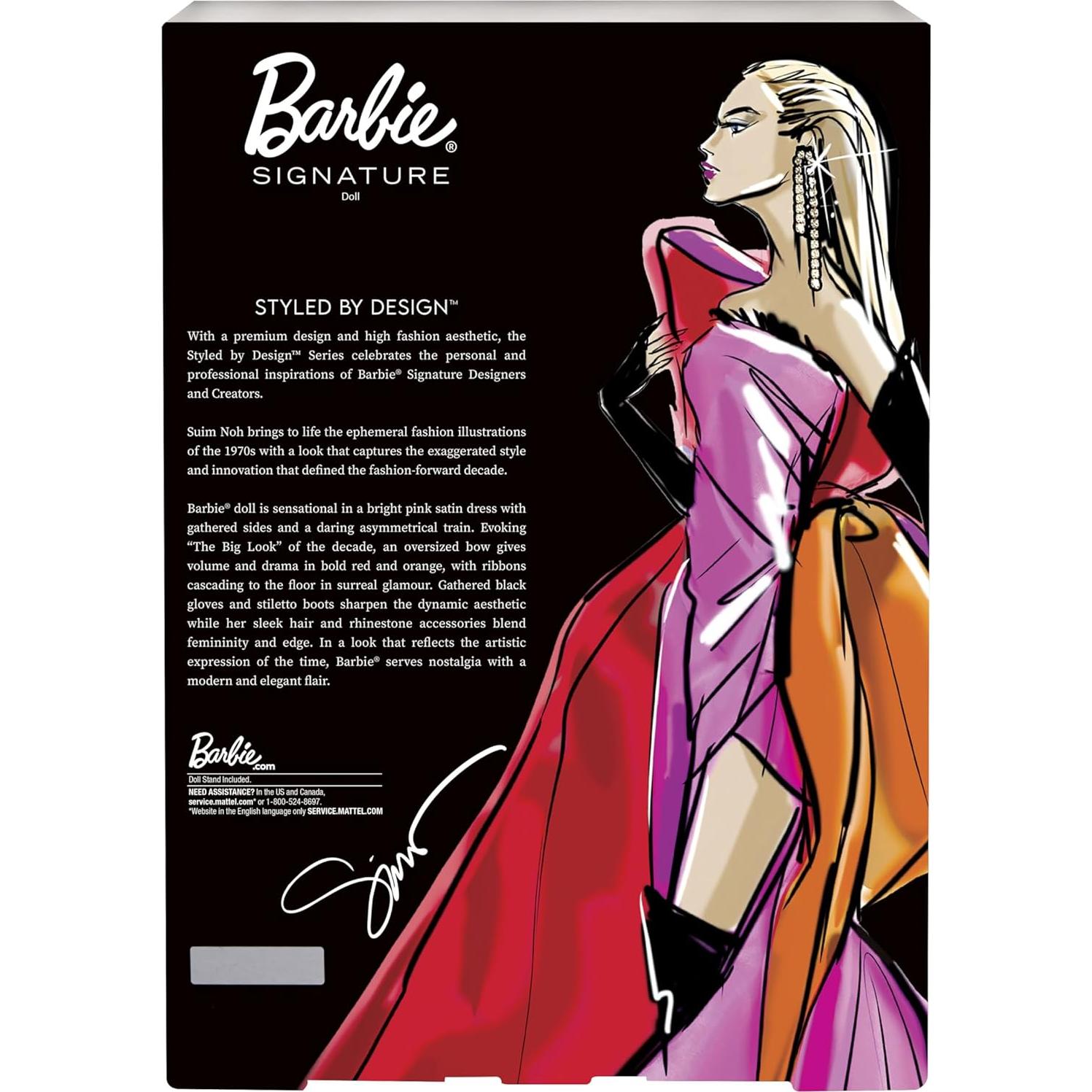 Muñeca Barbie Estilizada Mattel 2024 - Diseño Suim NOH