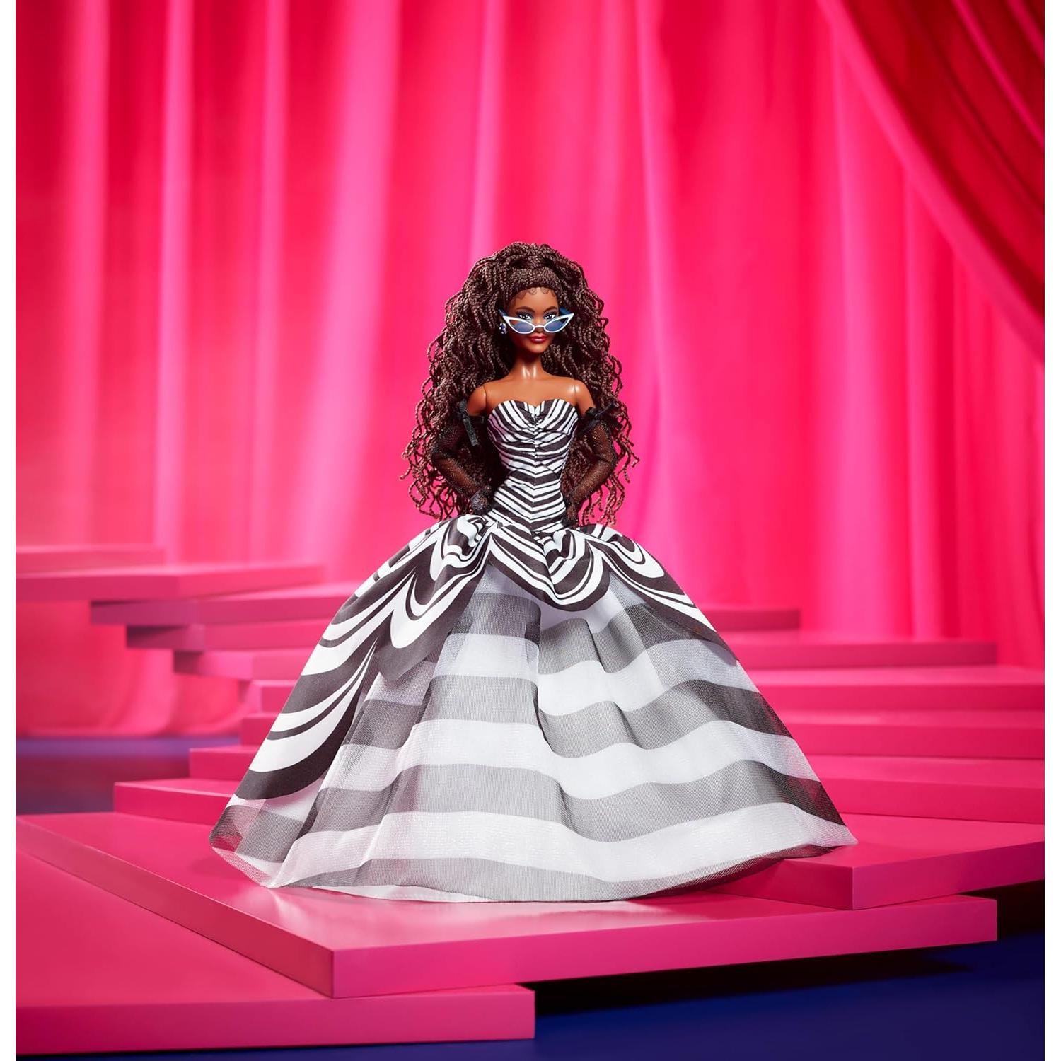 Muñeca Barbie Signature 65 Aniversario Castaño 33cm