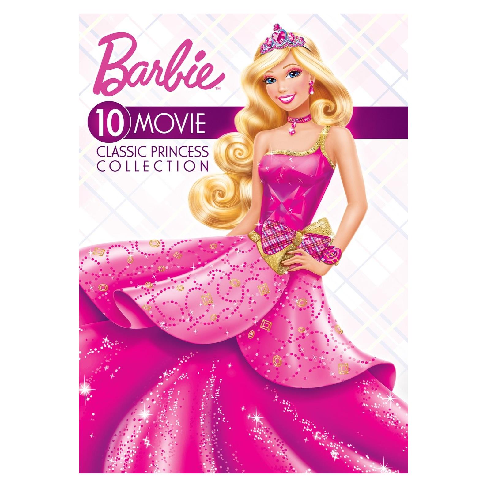 Barbie Colección Clásica de Princesas 10 Películas DVD