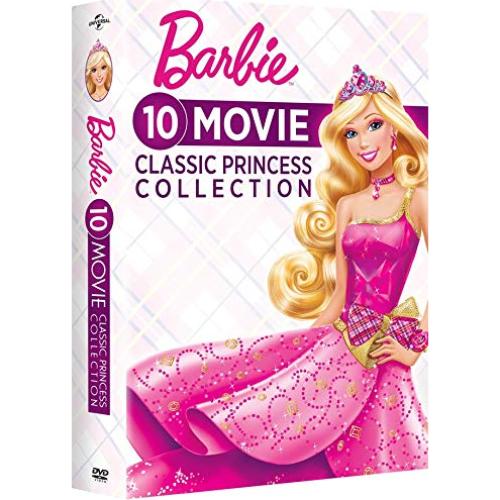 Barbie Colección Clásica de Princesas 10 Películas DVD