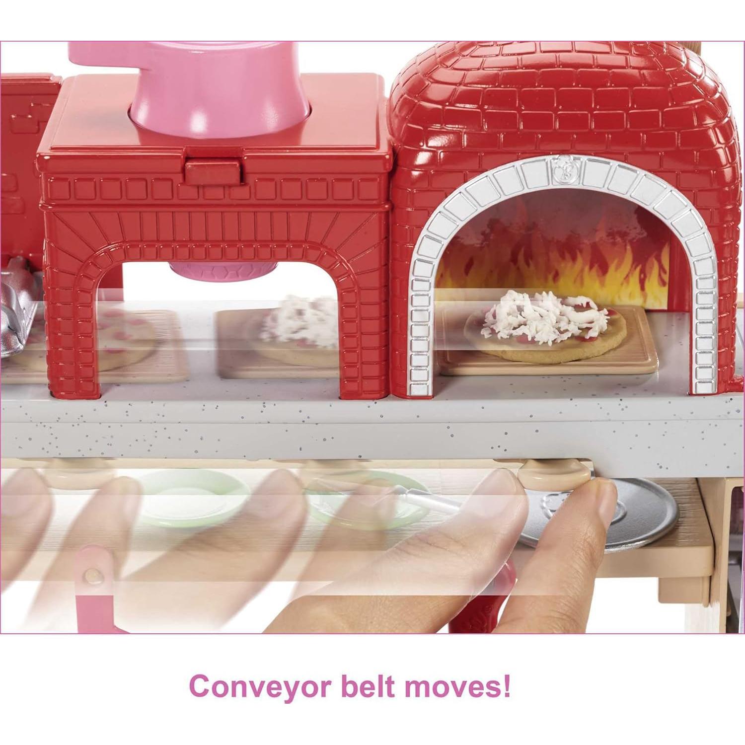 Juego de Muñeca Chef de Pizza Barbie con Horno y Accesorios