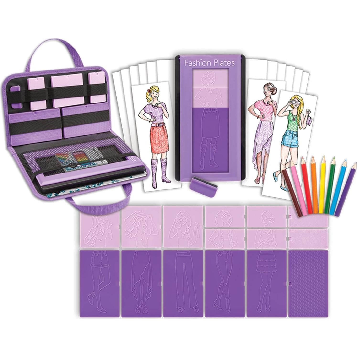 Kit de Dibujo de Moda Kahootz - Placas Clásicas para Niñas 6+
