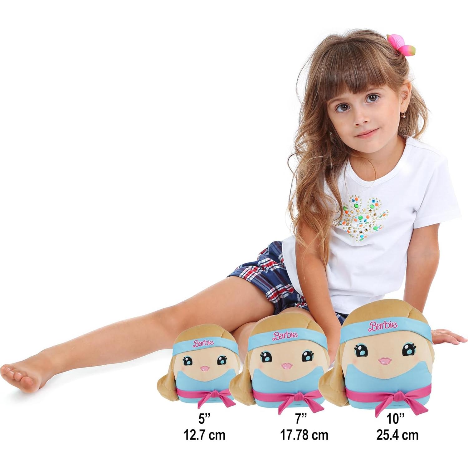 Muñeca de Peluche Barbie Cuutopia 25.4 cm Suave y Coleta