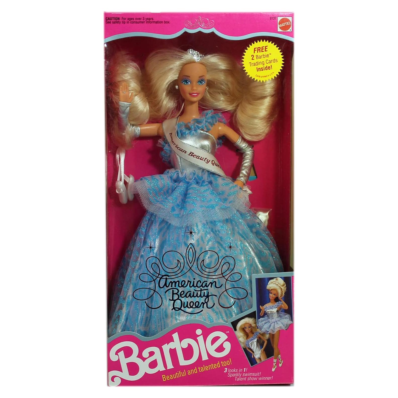 Muñeca Barbie Reina de Belleza Americana 1991 - Mattel