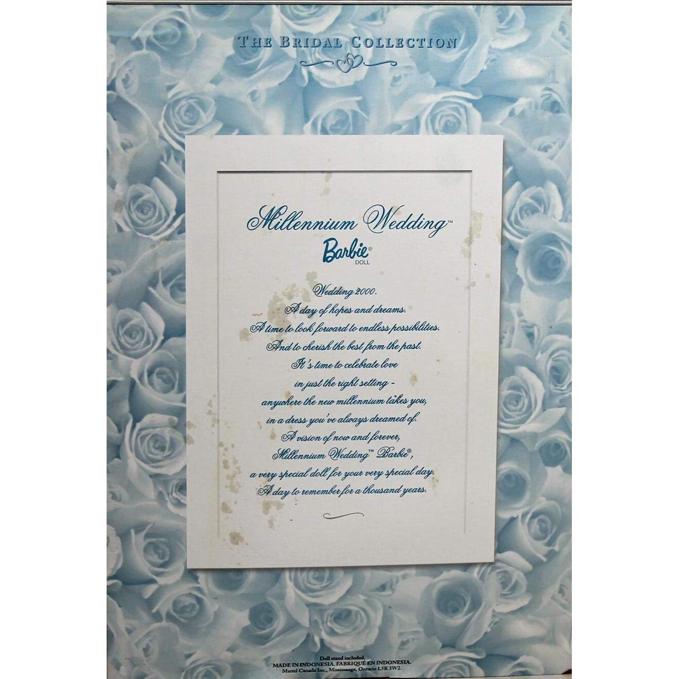 Muñeca Barbie Boda del Milenio 1999 - Edición Coleccionista