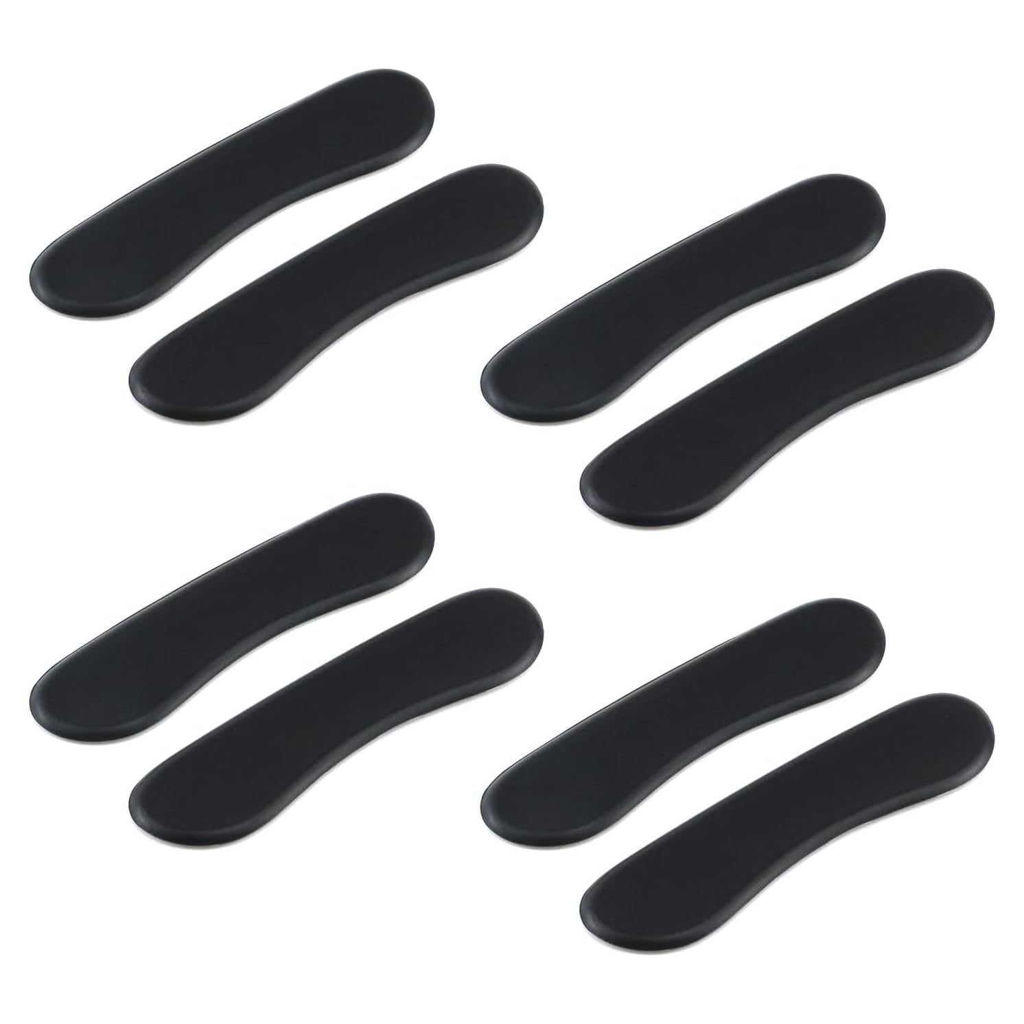 Silenciadores de Tambor HEVSTIL 8 Almohadillas de Gel Negro