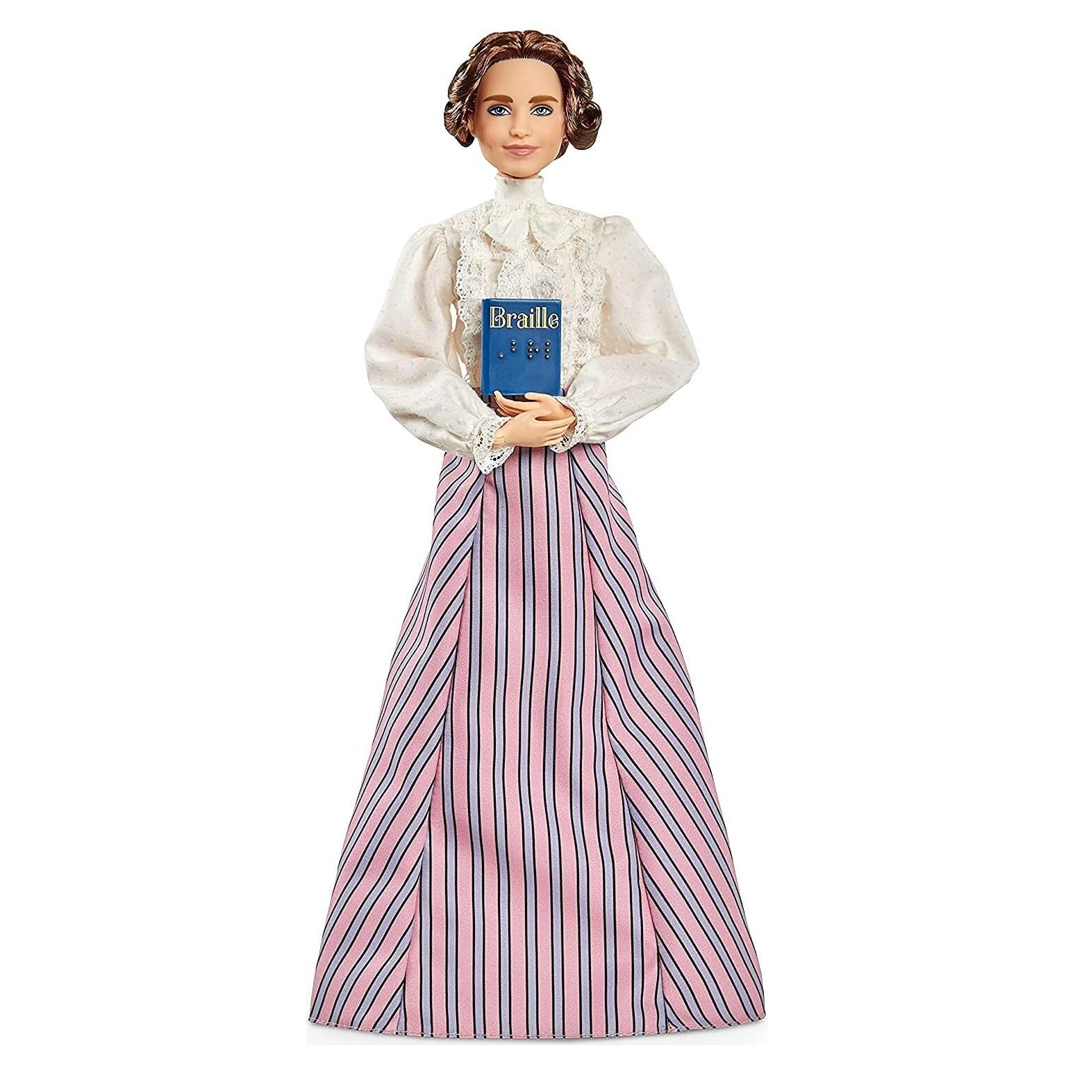 Muñeca Barbie Helen Keller 30.48 cm Mattel Mujeres Inspiradoras