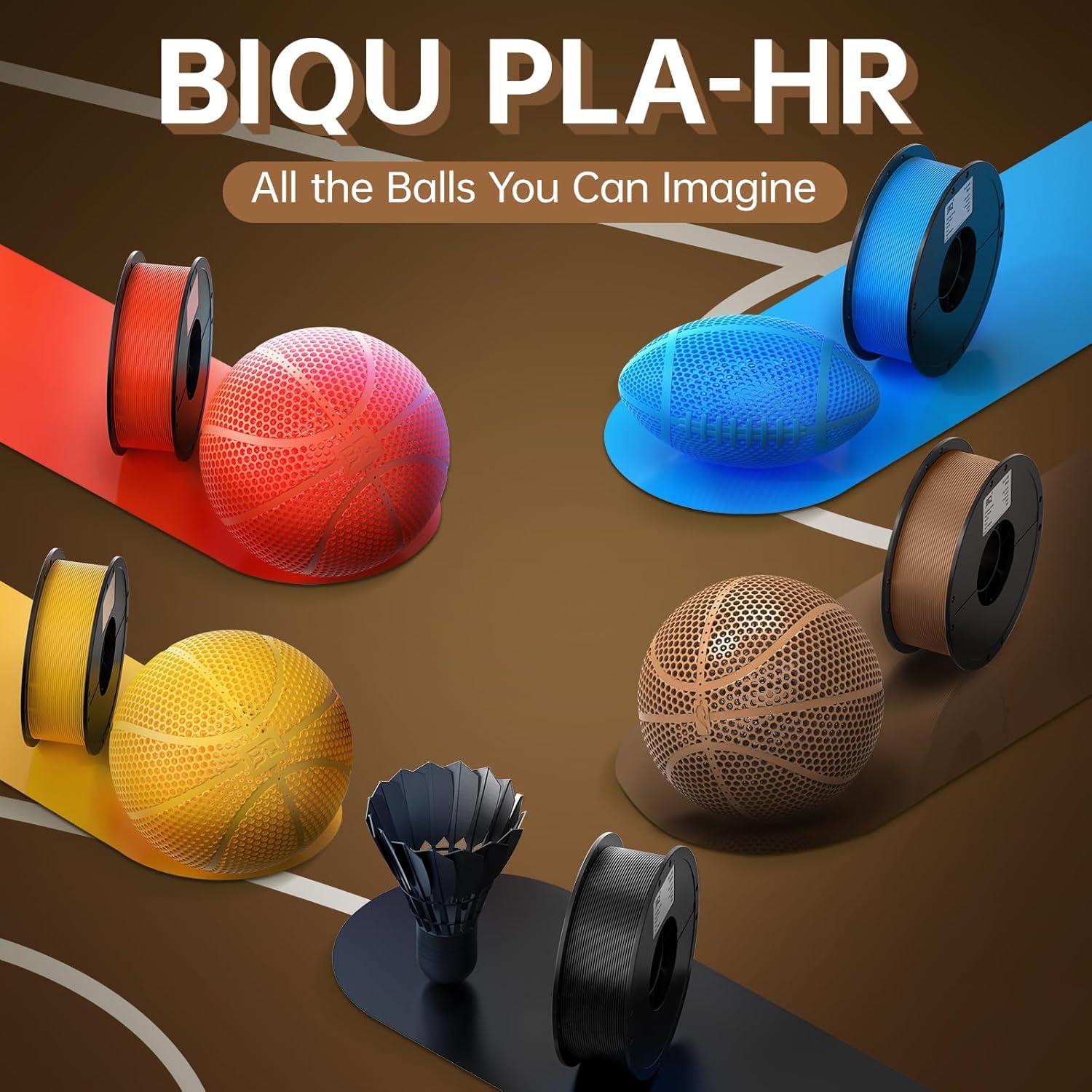 Filamento Flexible BIQU PLA-HR 1,75 mm para Impresora 3D