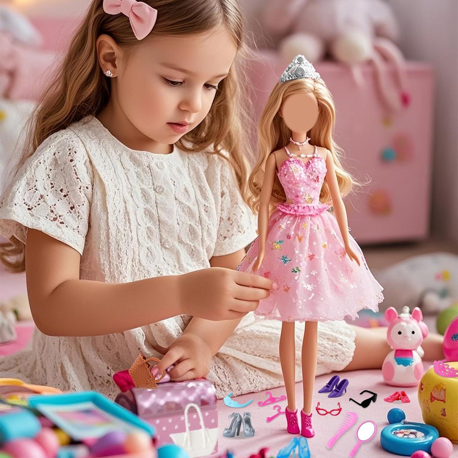 80 Accesorios para Muñecas Carreuty - Zapatos, Diademas y Más