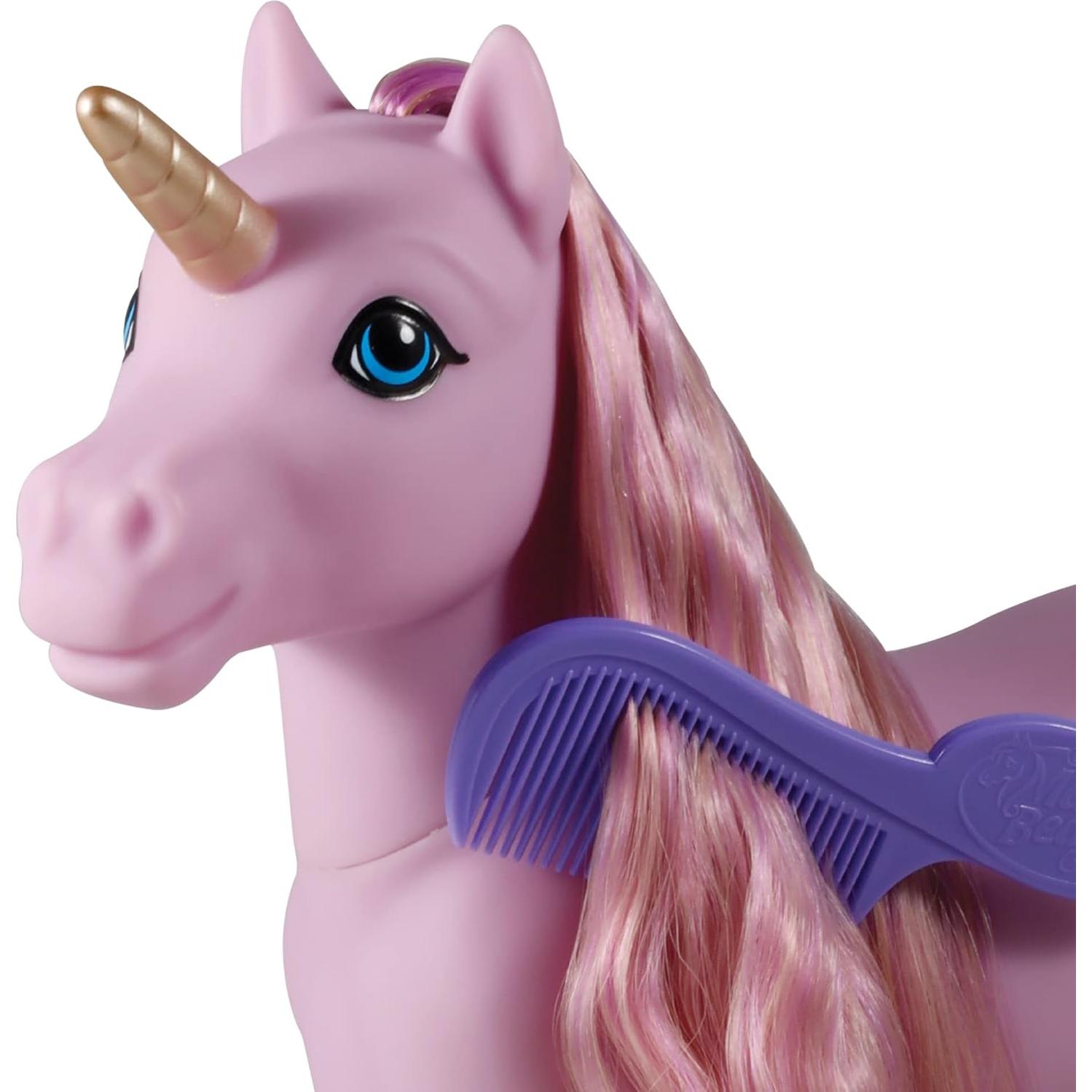 Unicornio Estilizado Breyer Iris con Accesorios para Cabello