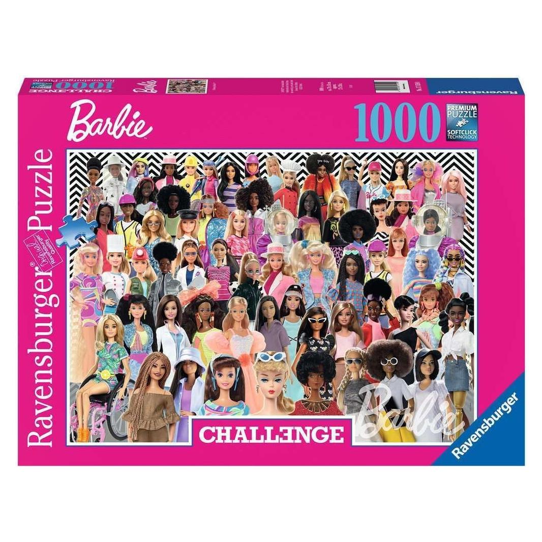Rompecabezas Ravensburger Barbie 1000 piezas 70x50 cm