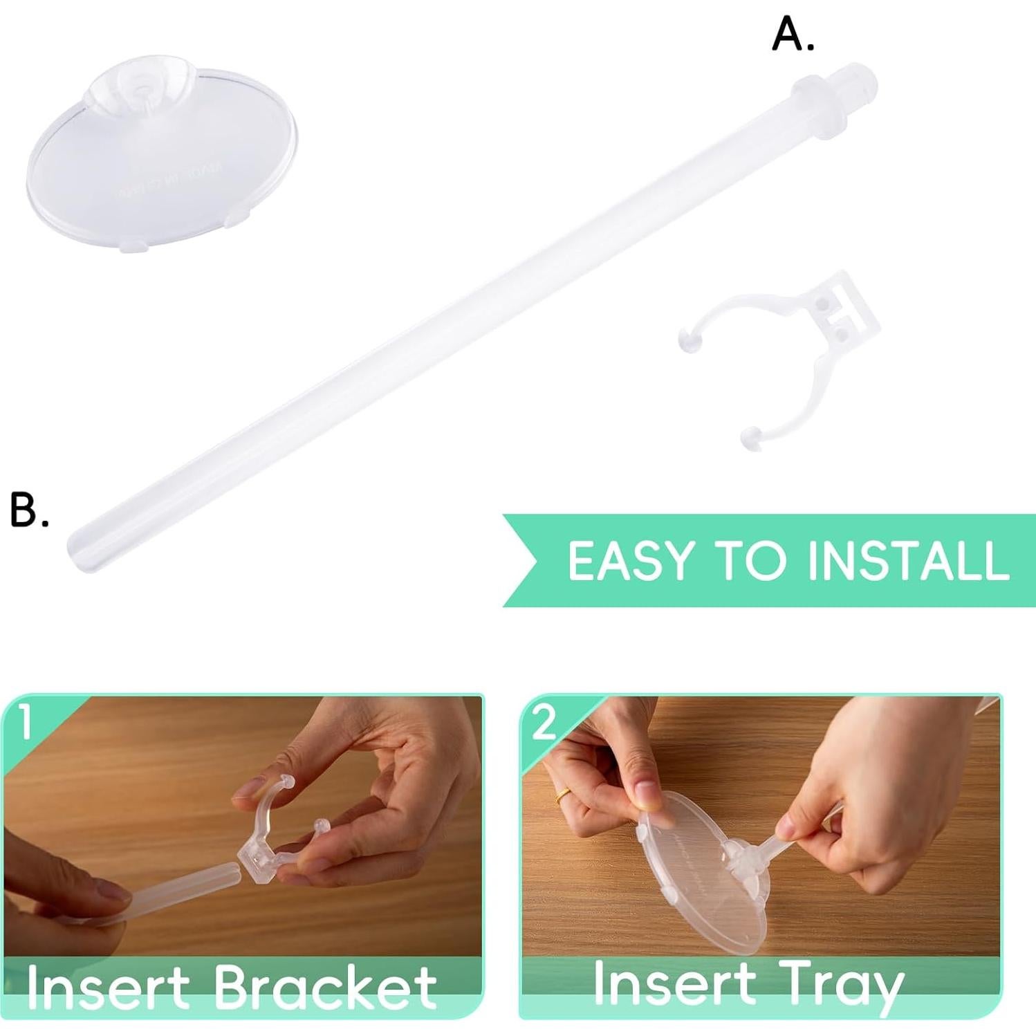 10 Soportes Ajustables para Muñecas Transparentes XJMWXHFC