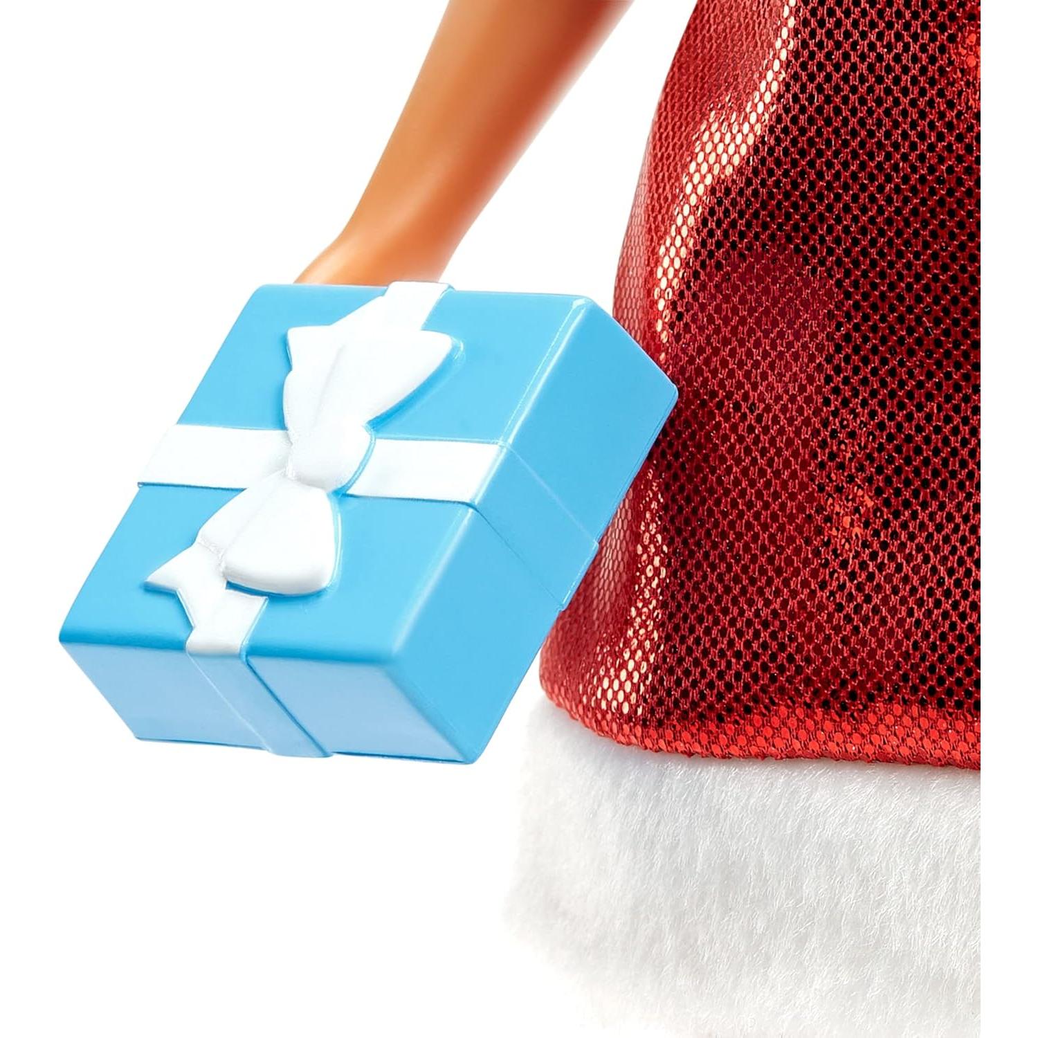 Muñeca Barbie Santa Mattel HJX96 con Accesorios Festivos