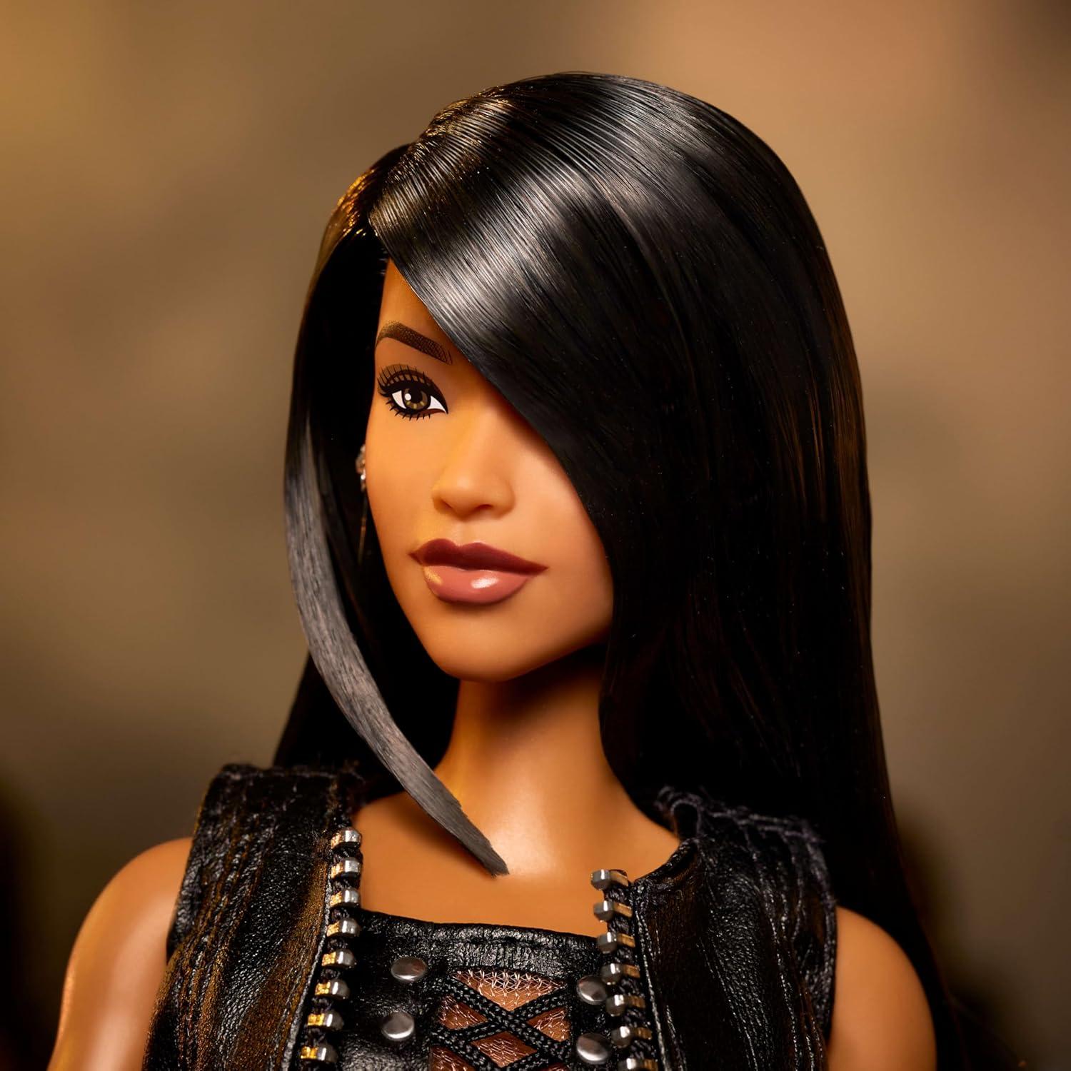 Muñeca Coleccionable Barbie Aaliyah 29.2 cm Atuendo Negro