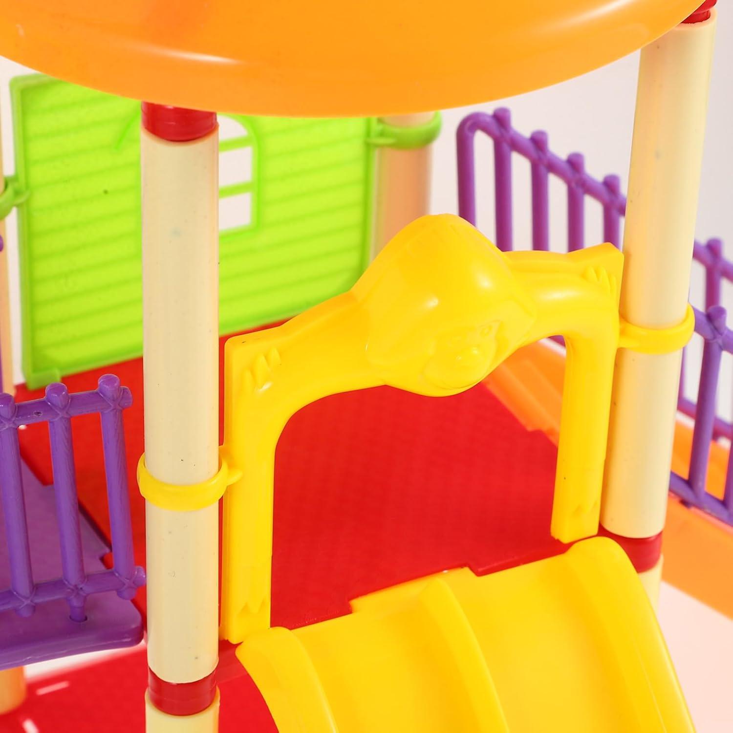 Parque Infantil Miniatura Toyvian con Deslizadero 46x34cm