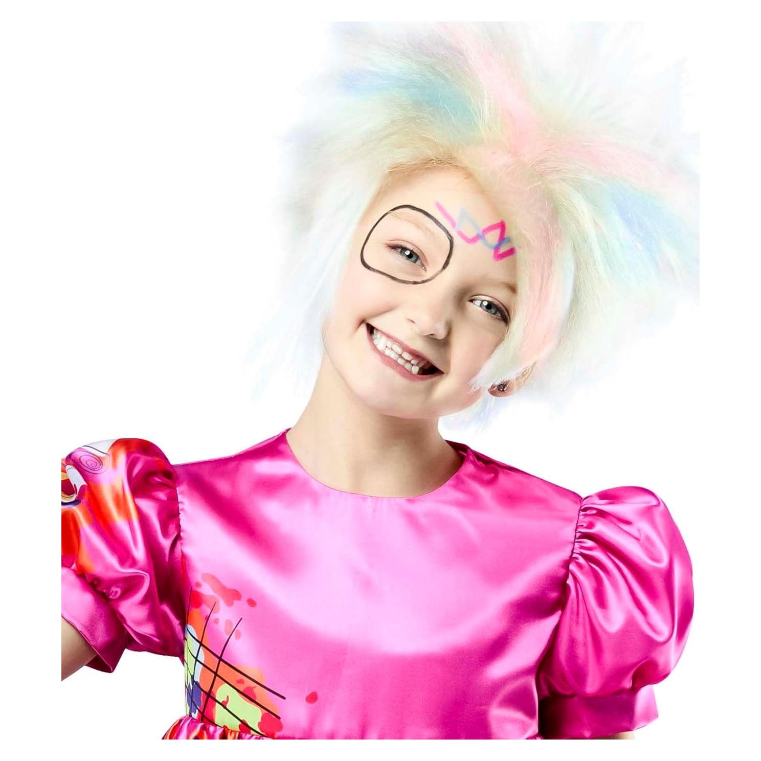 Peluca de Disfraz Rubies Weird Barbie para Niñas - Talla Única