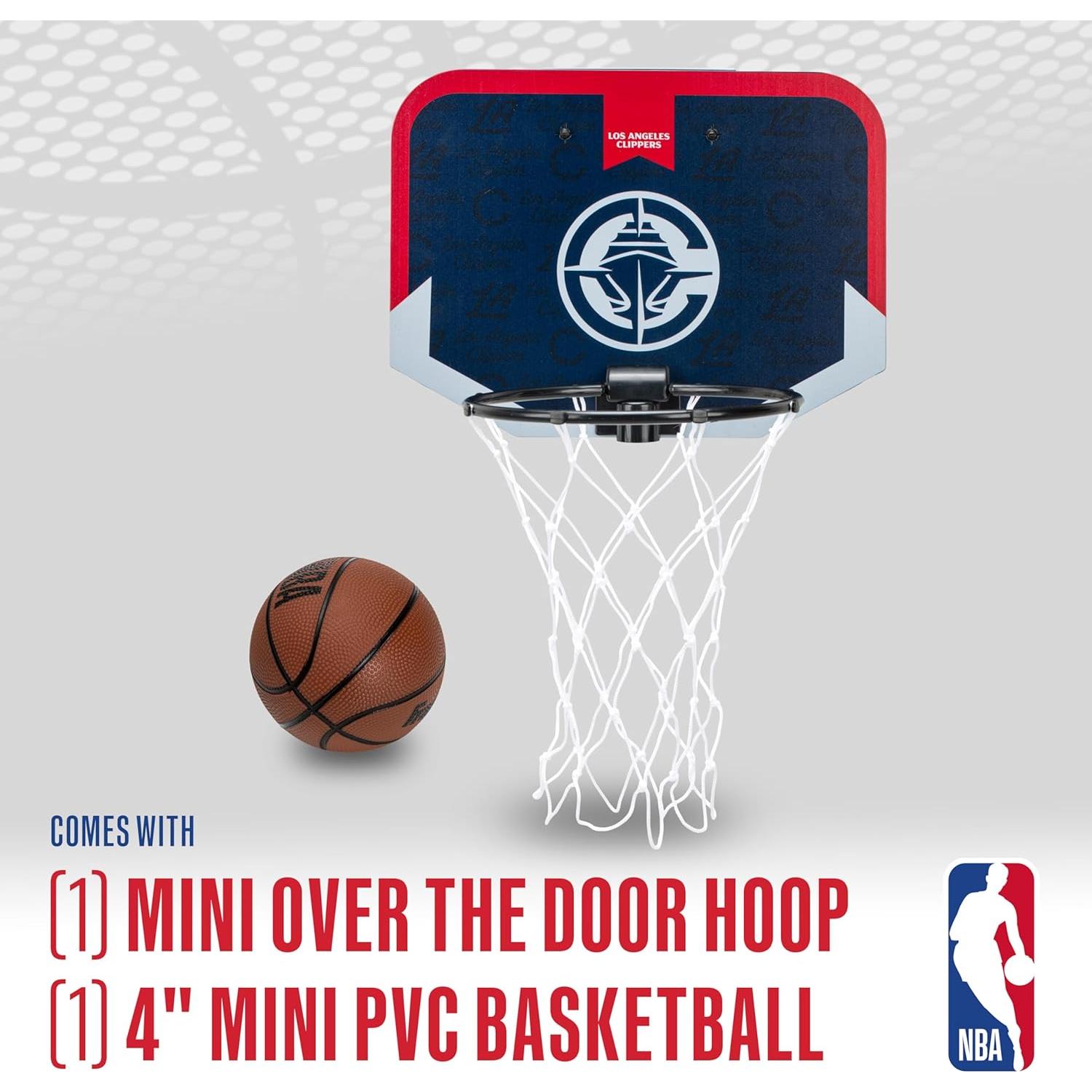Aro de Baloncesto Mini Franklin Sports NBA Clippers 25,4 cm
