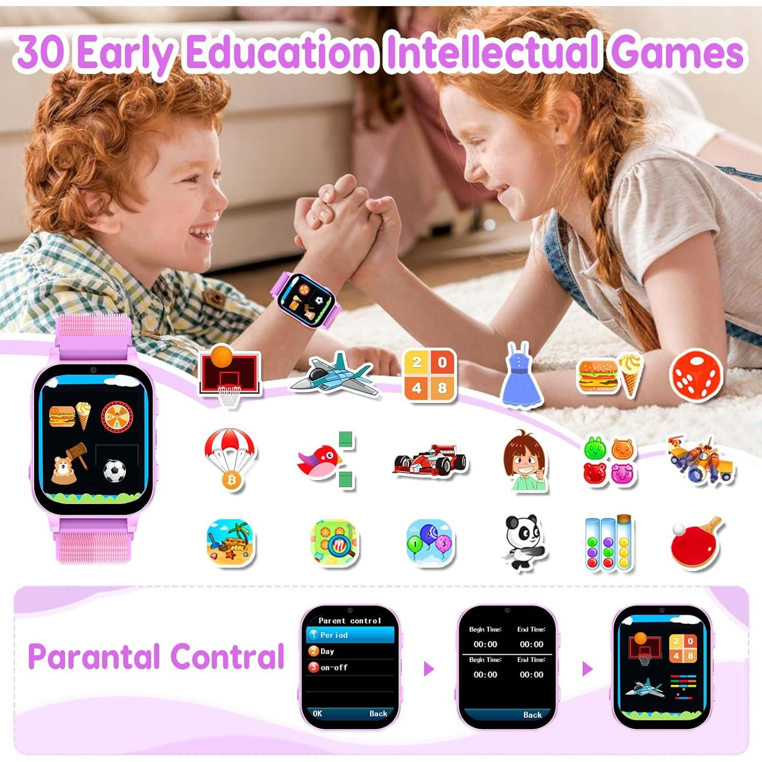 Reloj Inteligente para Niños CJC N52 - Pantalla Táctil HD 1.83"