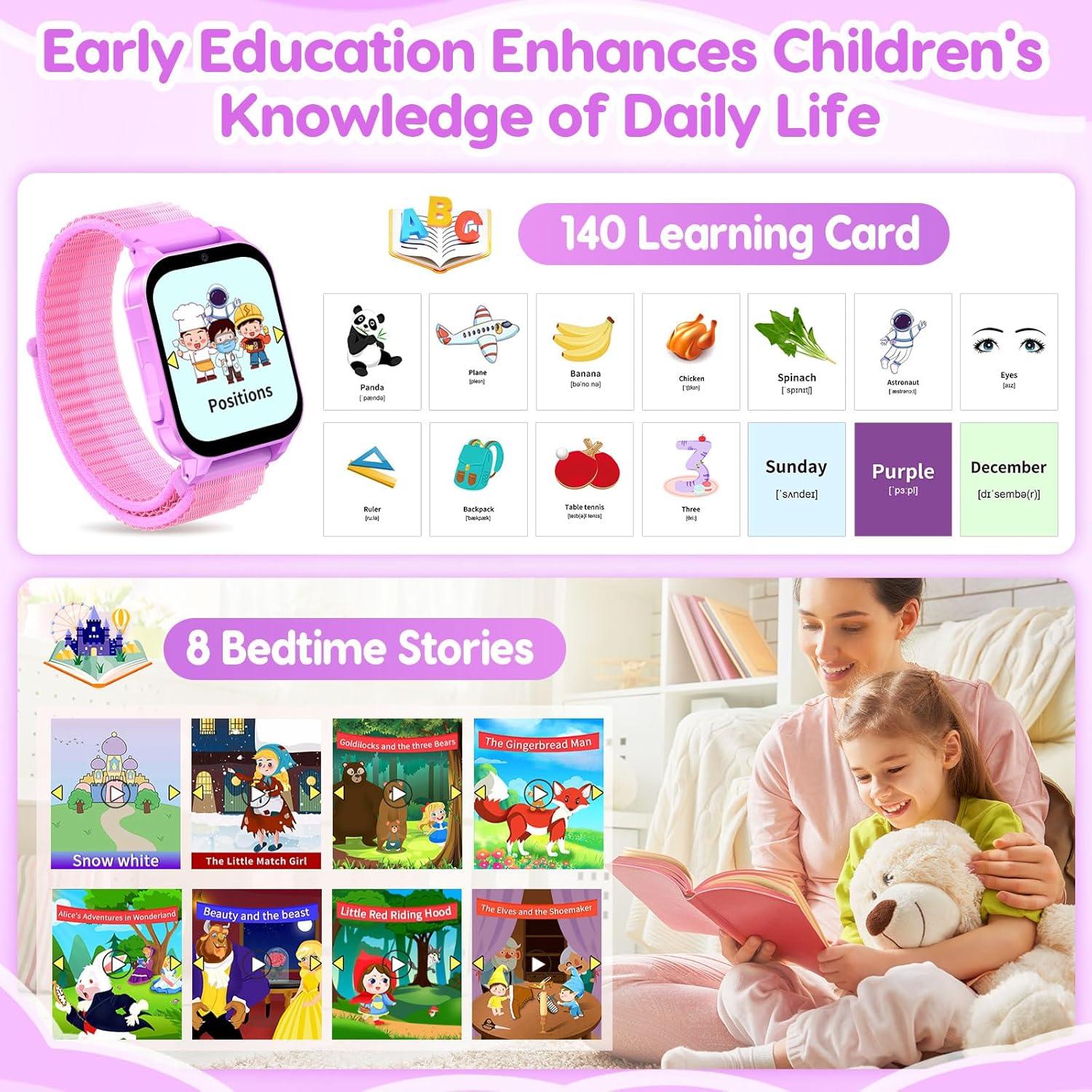 Reloj Inteligente para Niños CJC N52 - Pantalla Táctil HD 1.83"