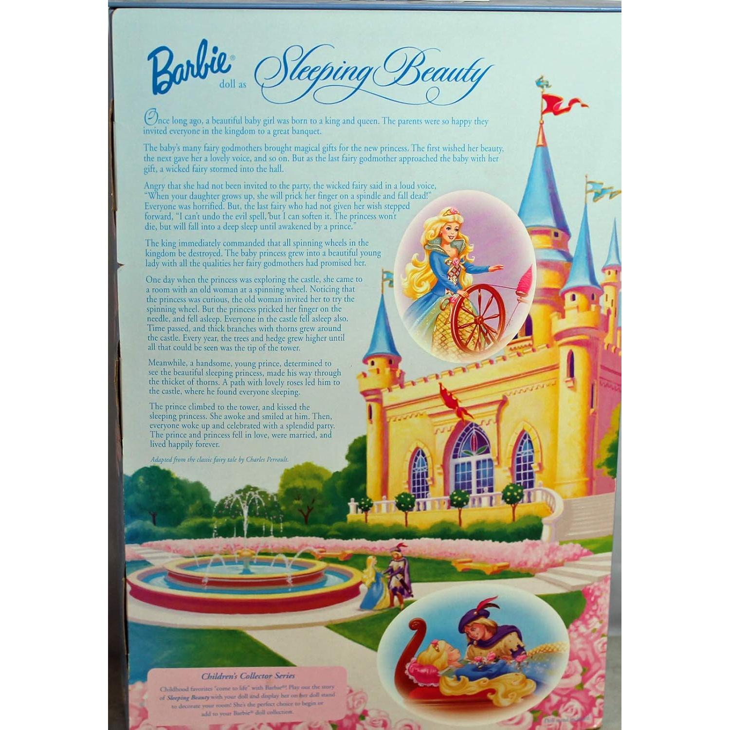 Muñeca Barbie Bella Durmiente 1997 Edición Coleccionista