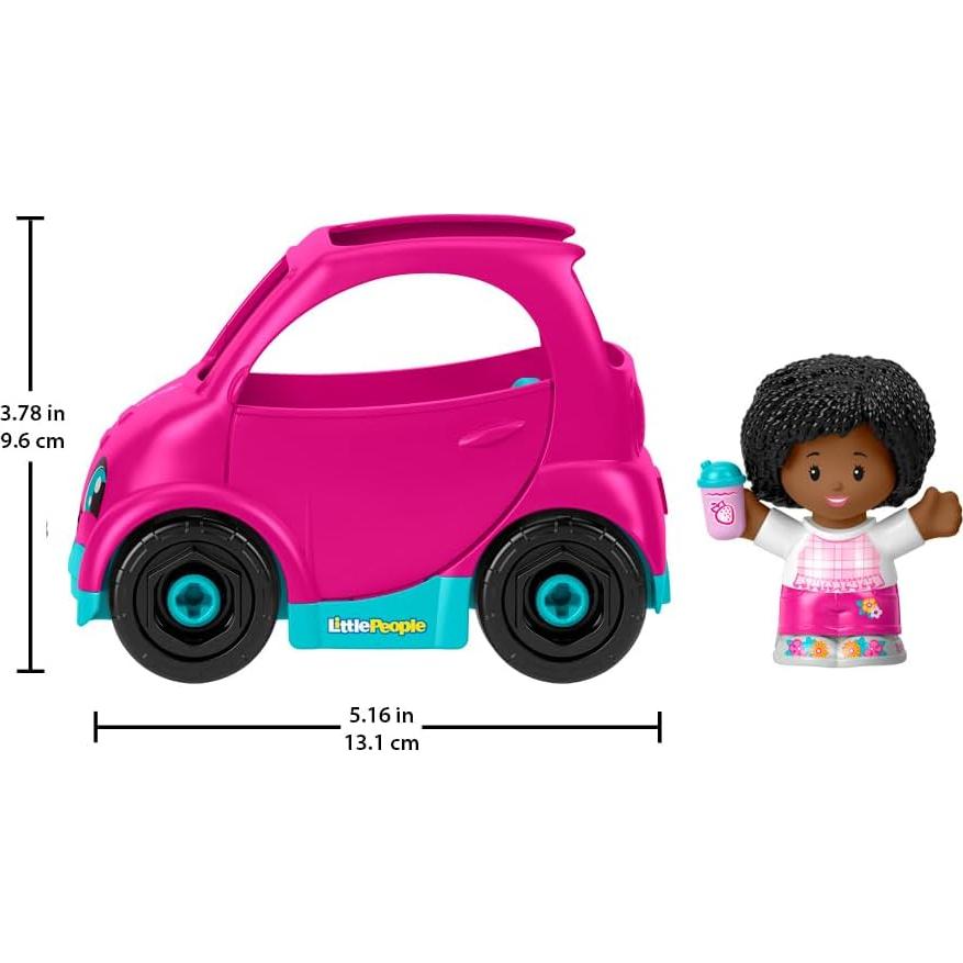 Fisher-Price Little People Barbie Convertible Rosa Juguete 15.7x10.7cm