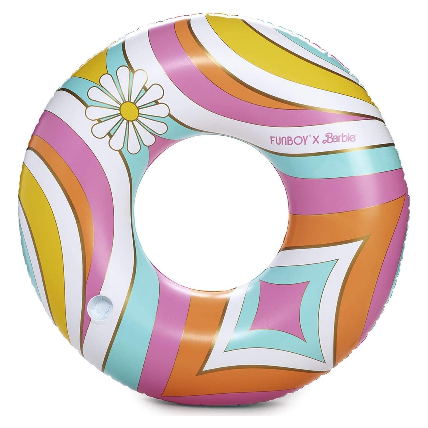 Flotador Inflable Mediano FUNBOY Malibu Barbie - Edición Limitada