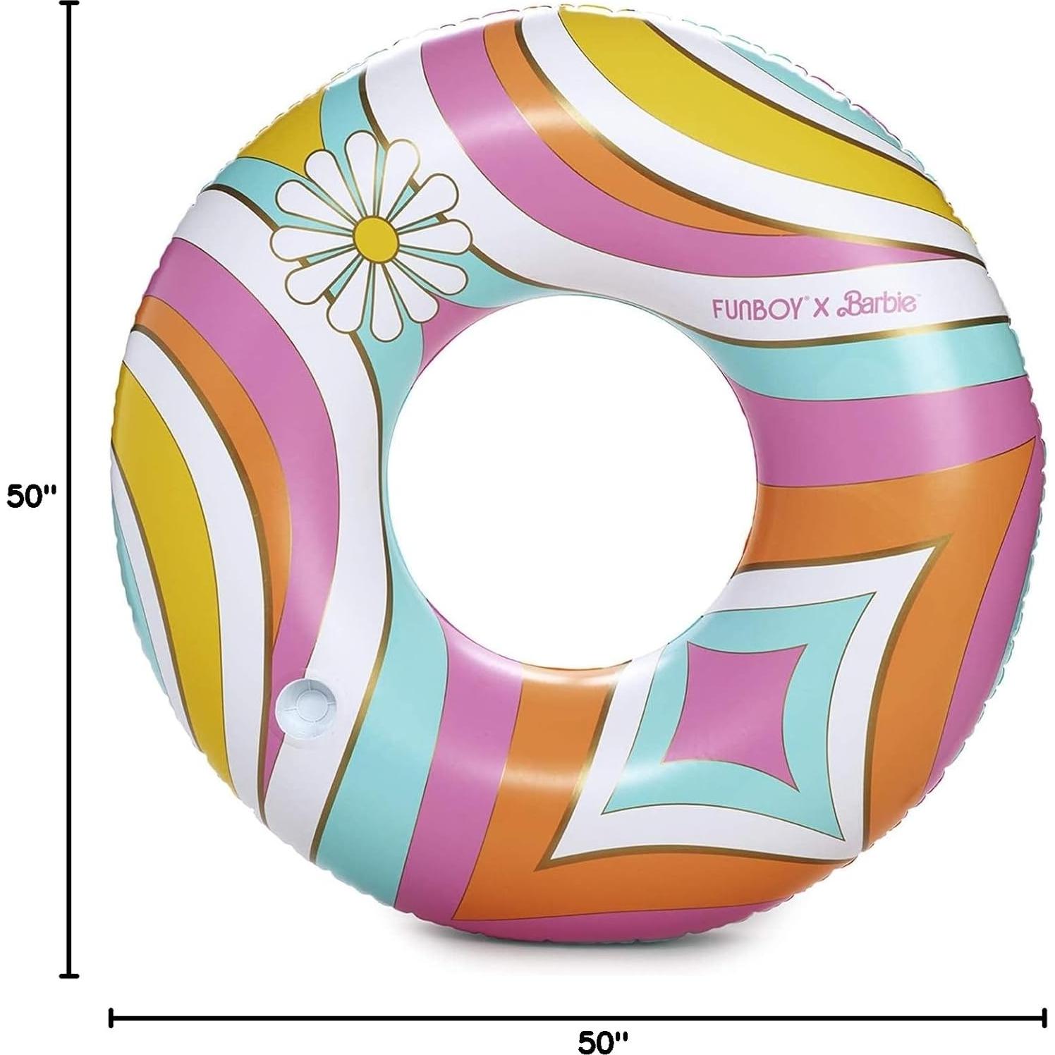 Flotador Inflable Mediano FUNBOY Malibu Barbie - Edición Limitada