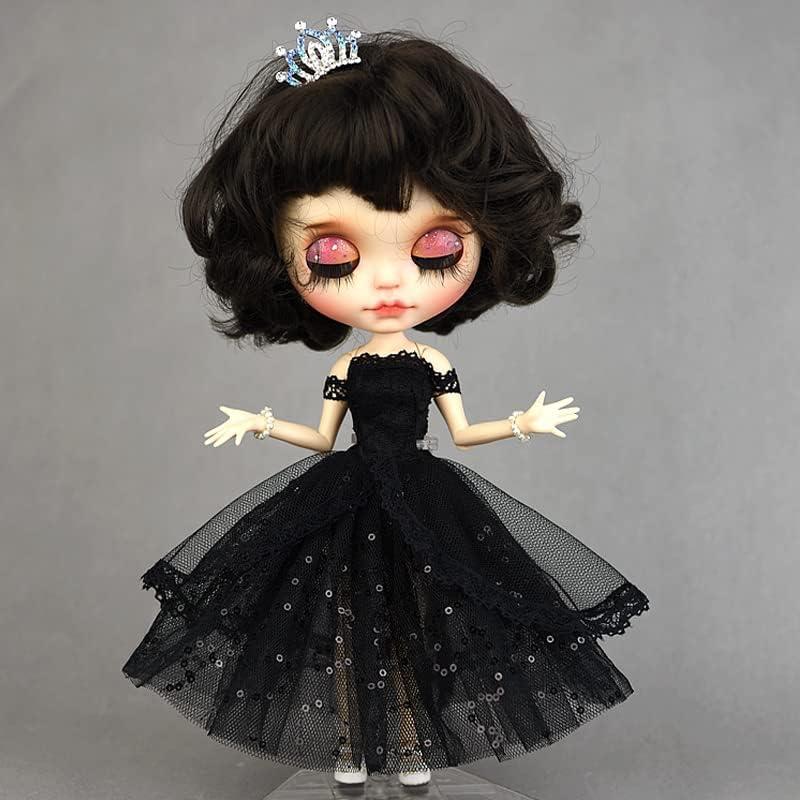 Vestido Tutu de Ballet Apatsuki para Muñeca 29cm Lentejuelas Negras