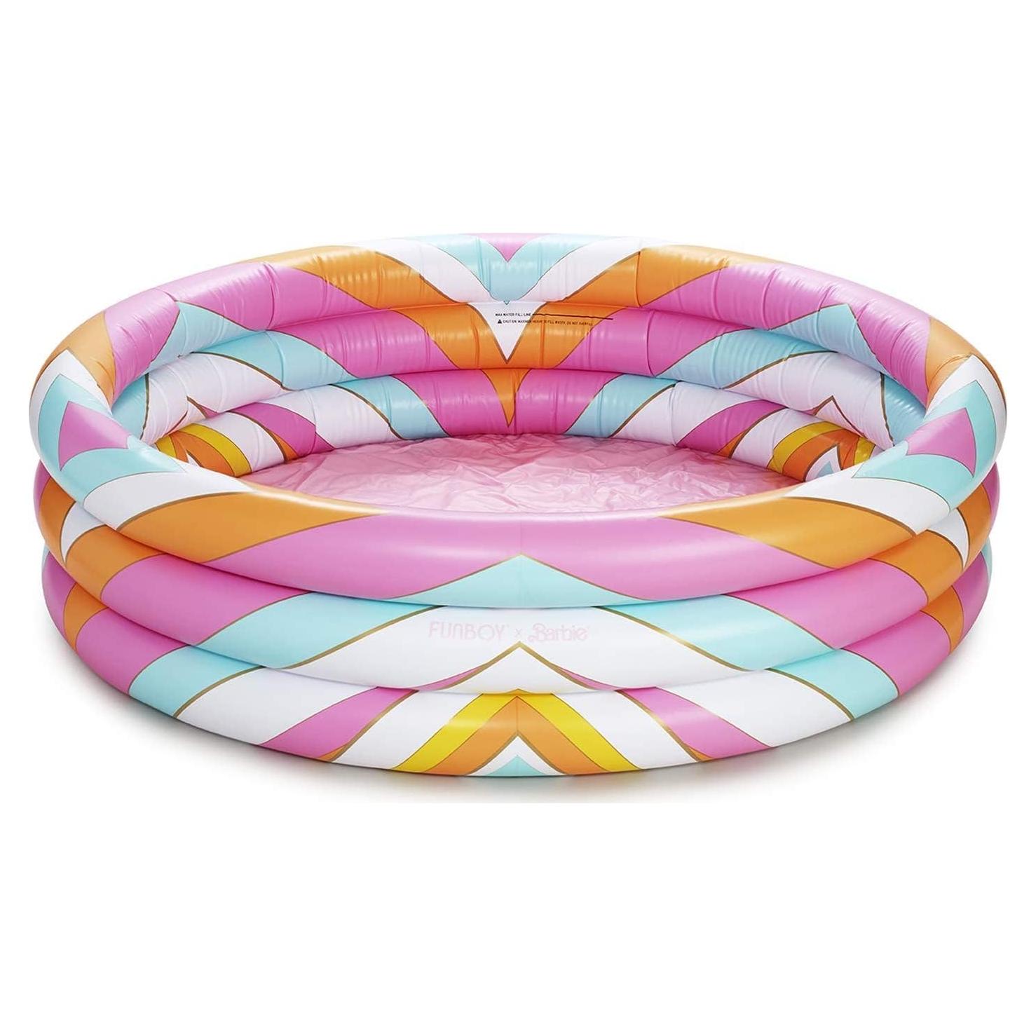 Piscina Inflable FUNBOY Malibu Barbie 167 cm Verano Infantil