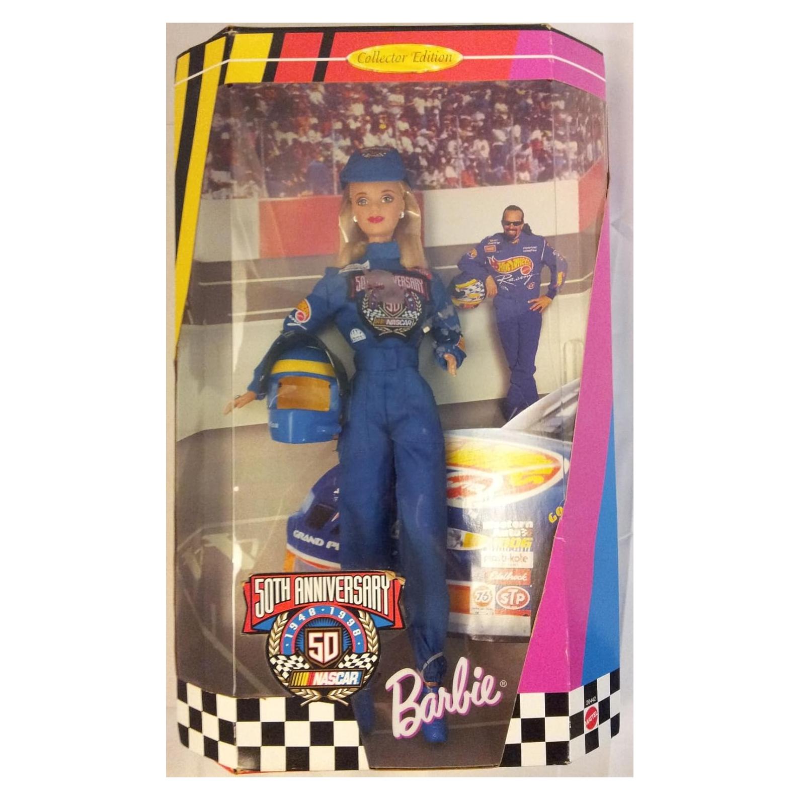 Barbie NASCAR 50 Aniversario Edición Coleccionista Mattel