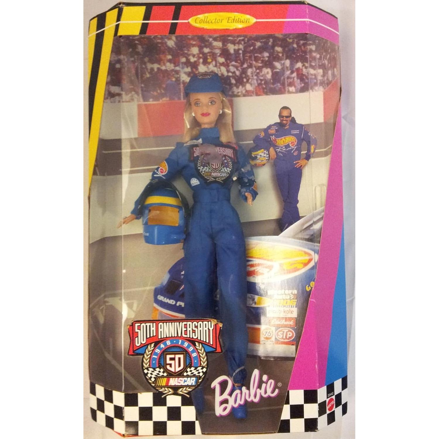 Barbie NASCAR 50 Aniversario Edición Coleccionista Mattel