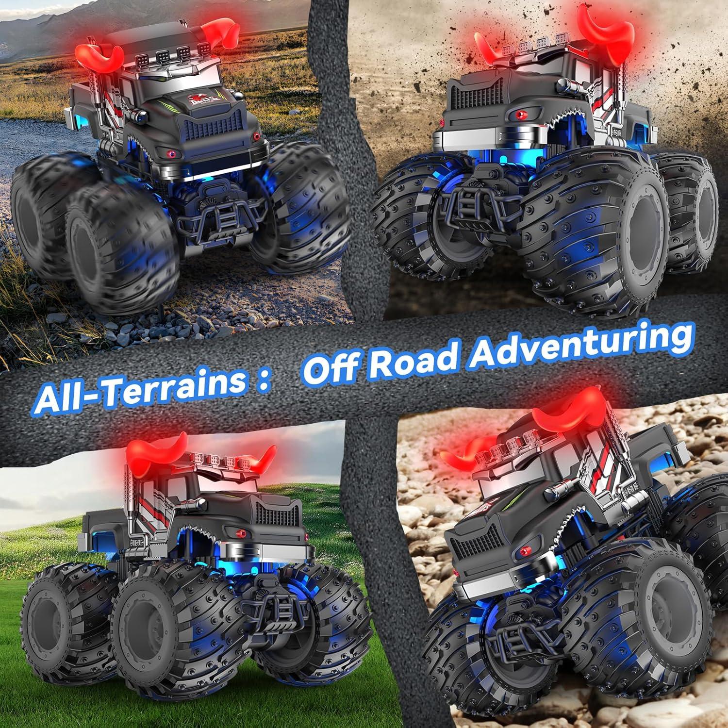 Camión Monstruo Control Remoto AUUGUU RCT-GN Todo Terreno