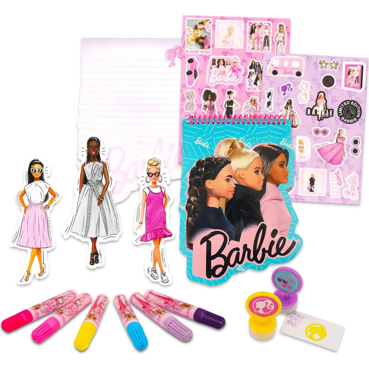 Kit de Manualidades de Barbie para Niñas - Arte y Colores