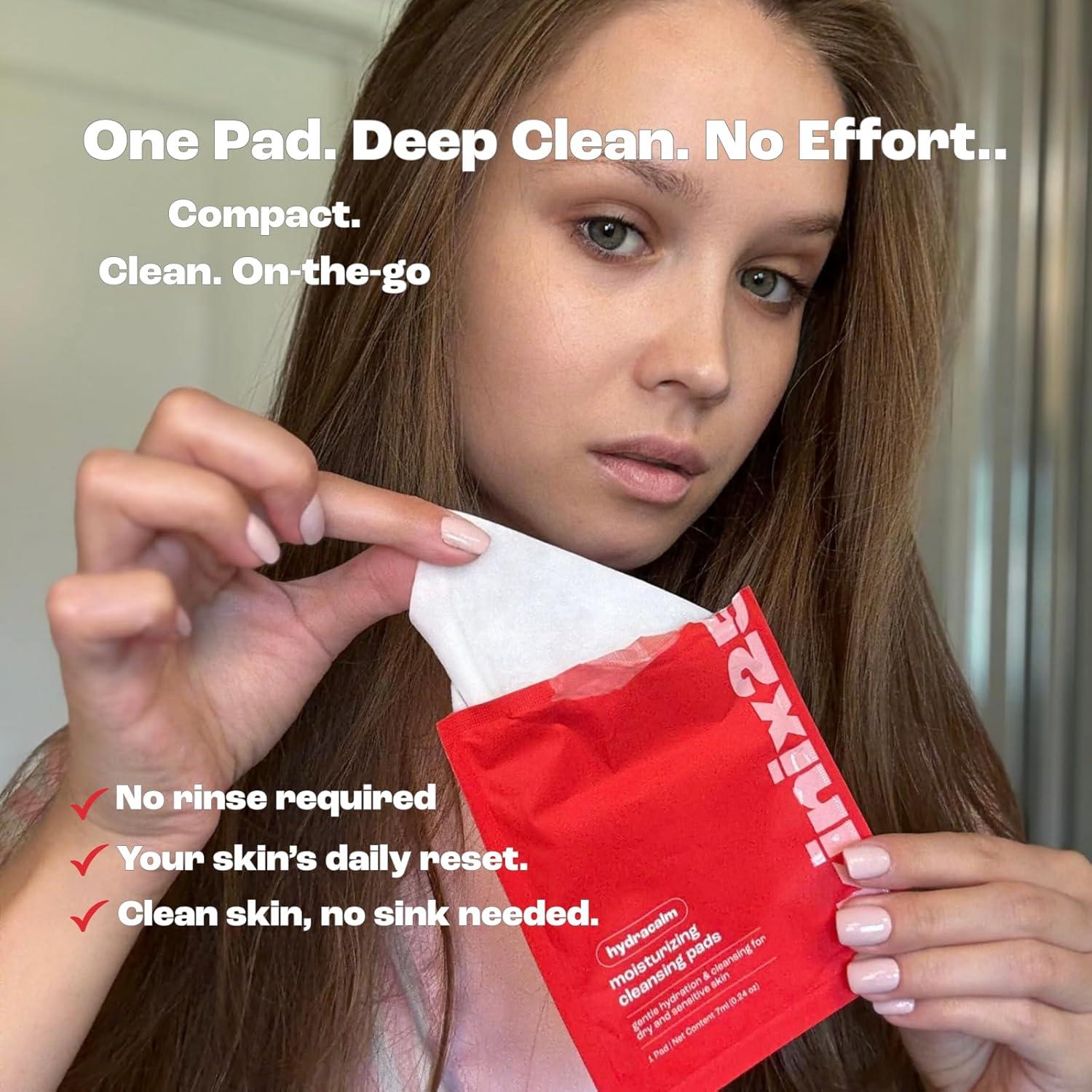 Discos Limpiadores Hidratantes Skinix25 - 20 Toallitas Algodón