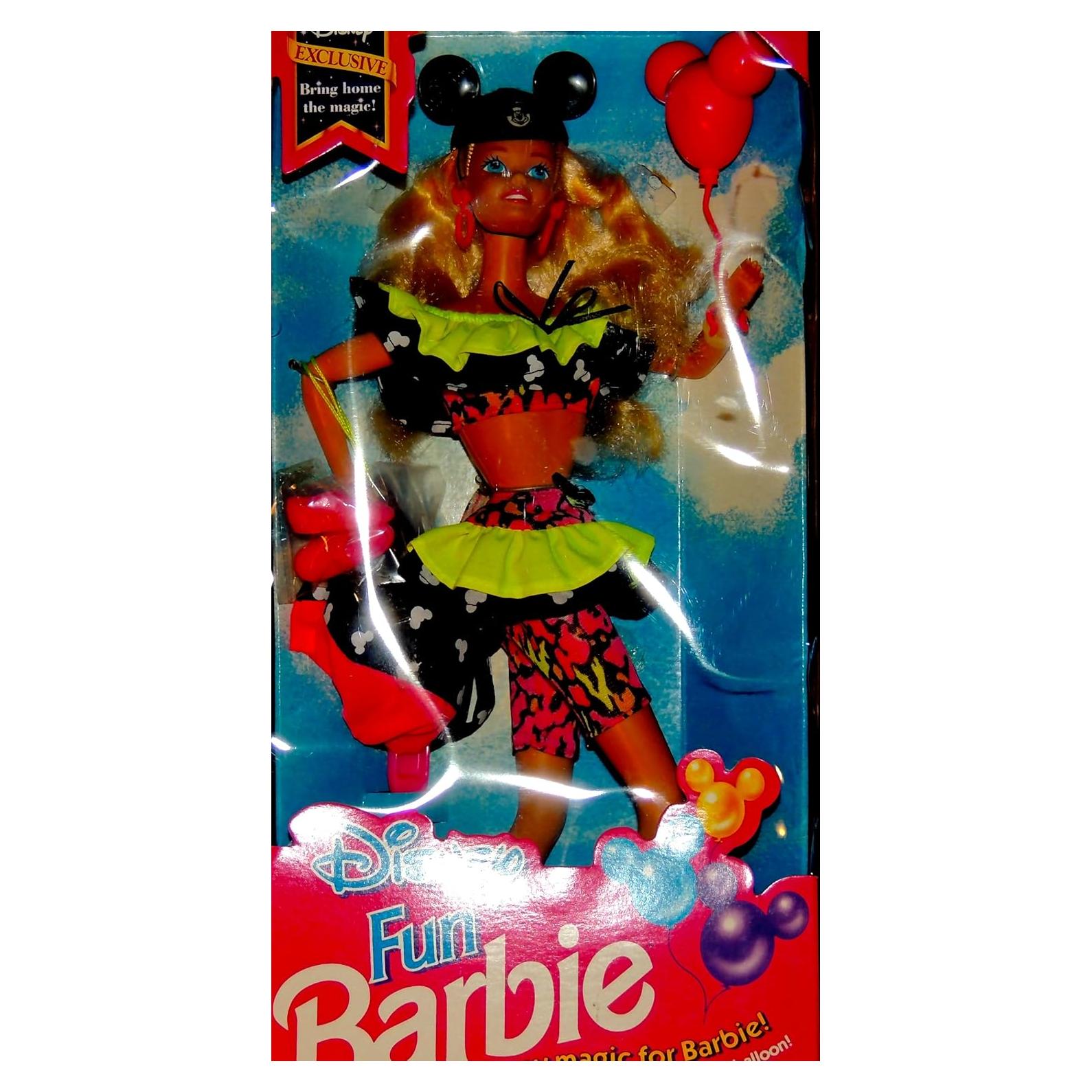 Muñeca Barbie Diversión Exclusiva Disney 32.77x15.49cm