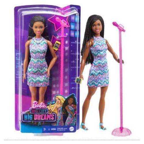 Muñeca Barbie Brooklyn con Micrófono y Accesorios 29.2 cm