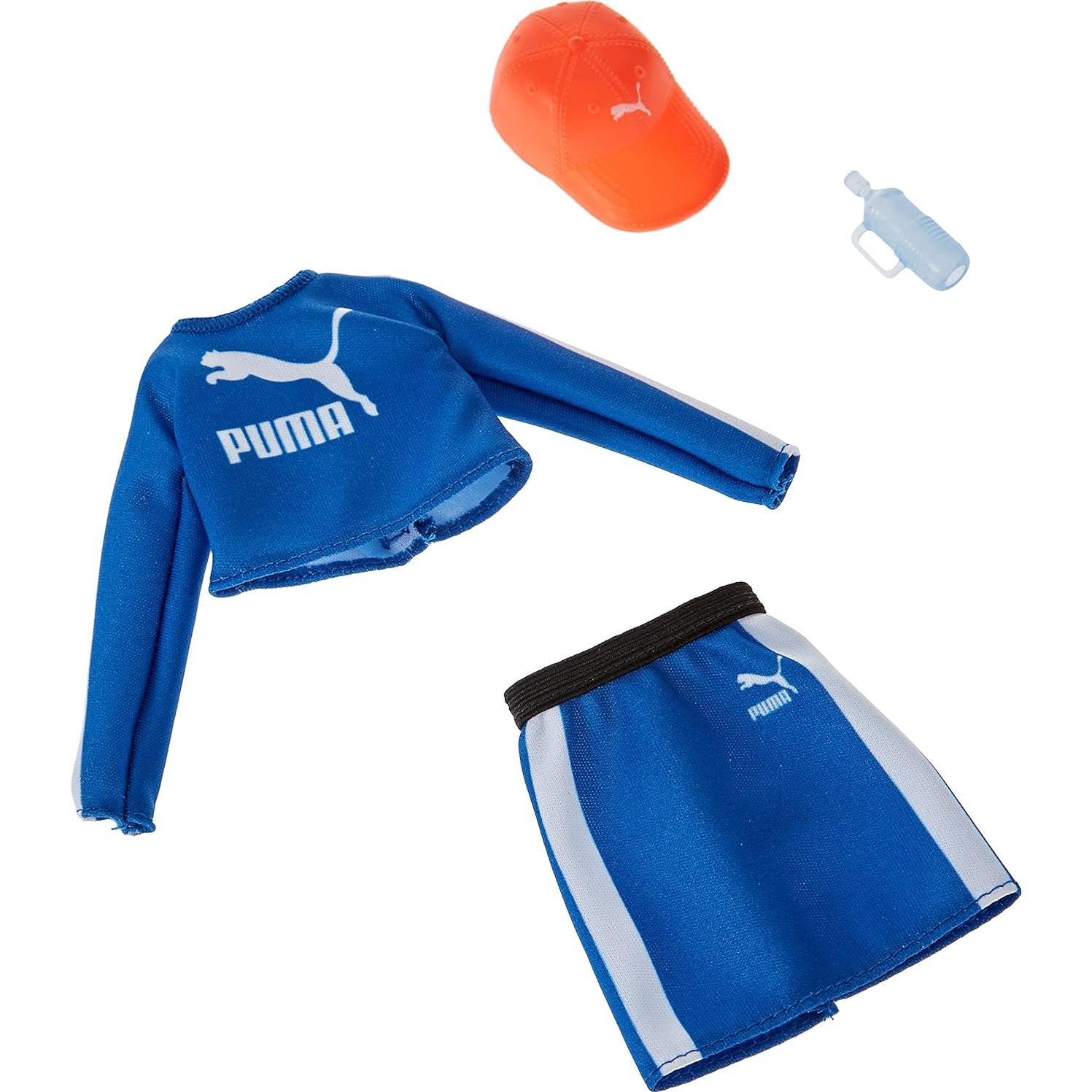 Conjunto de Ropa para Muñeca Barbie Puma con Accesorios