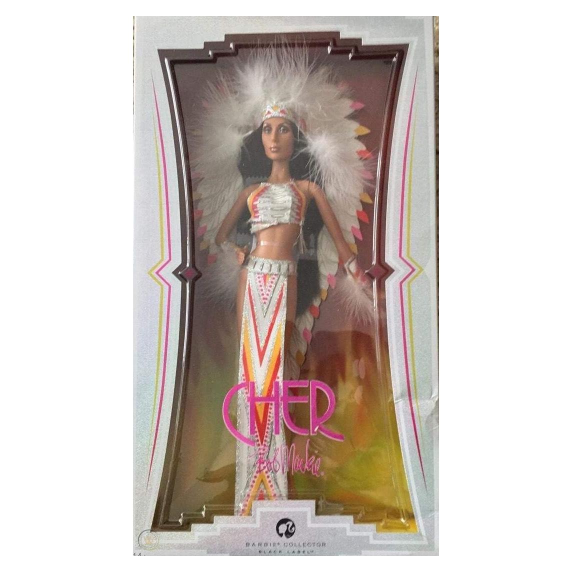 Barbie Cher 70s Bob Mackie Coleccionista Etiqueta Negra