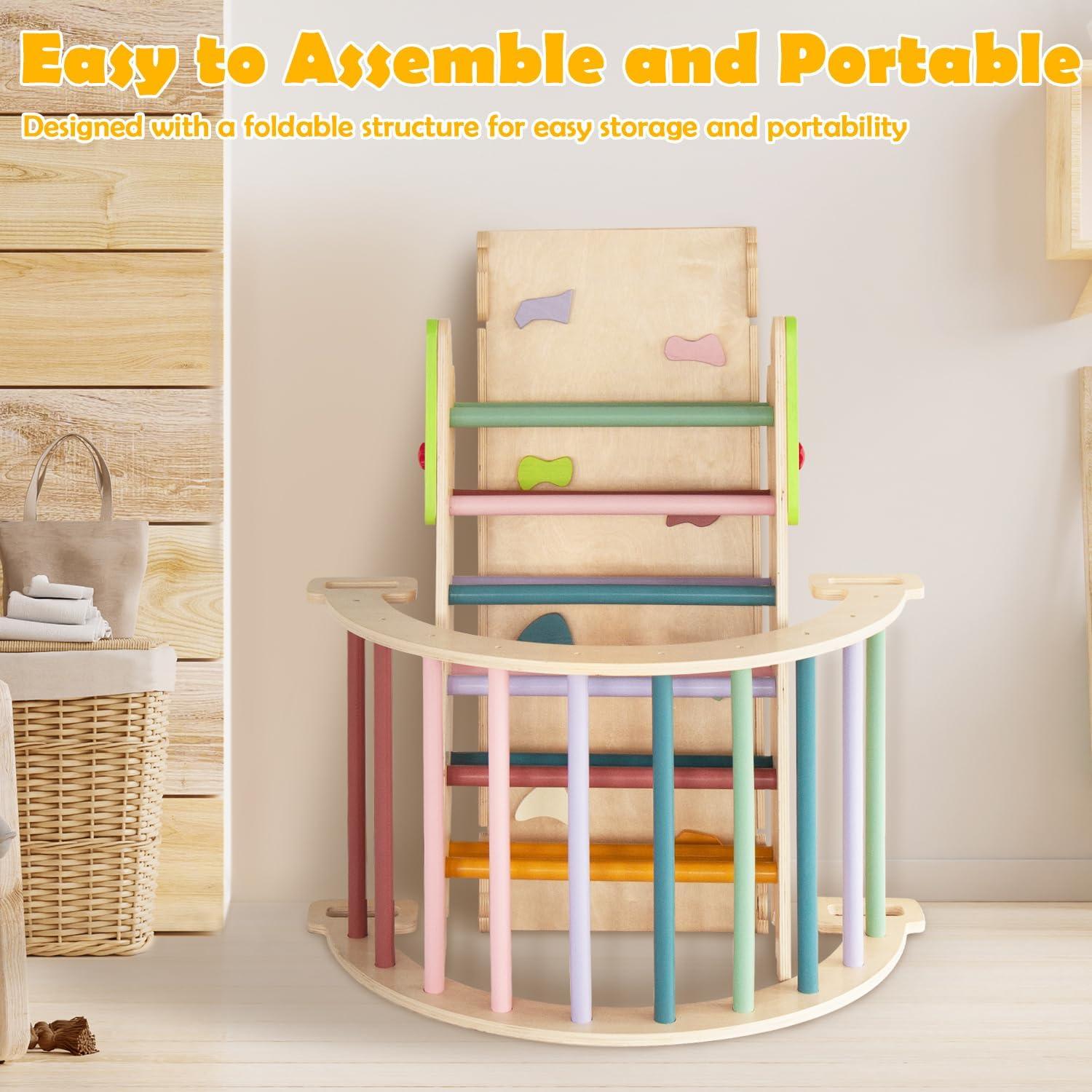 Juego de Triángulo Pikler JOYTRY 7 en 1 para Niños 11.89 kg