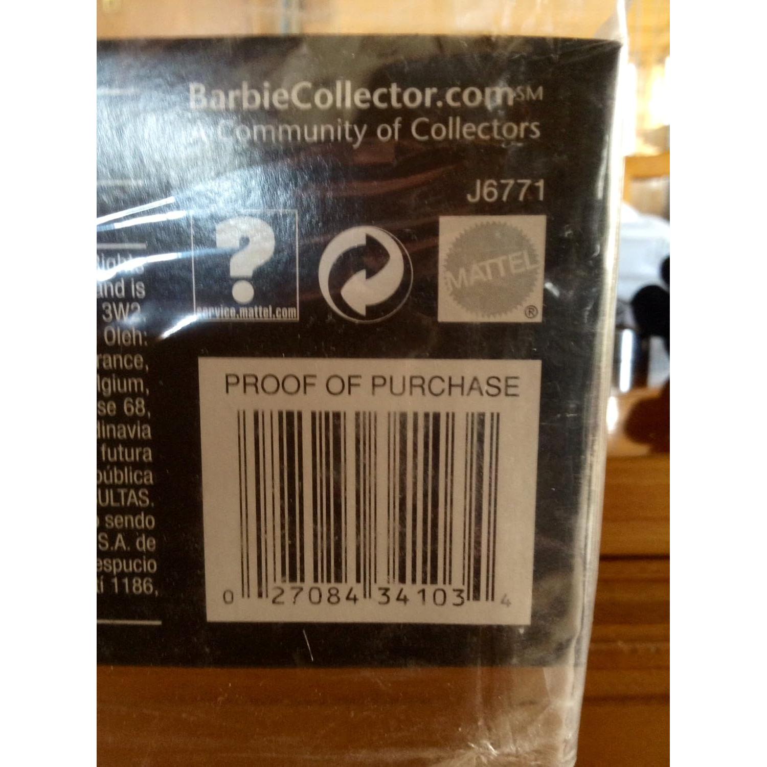 Muñeca Barbie Novia Carolina Herrera Platino 30.48cm