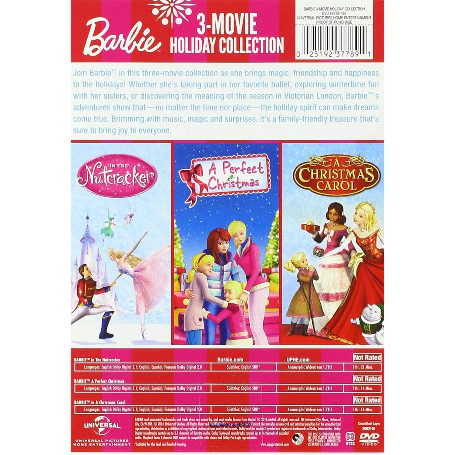 Barbie: Colección de Vacaciones 3 Películas en DVD