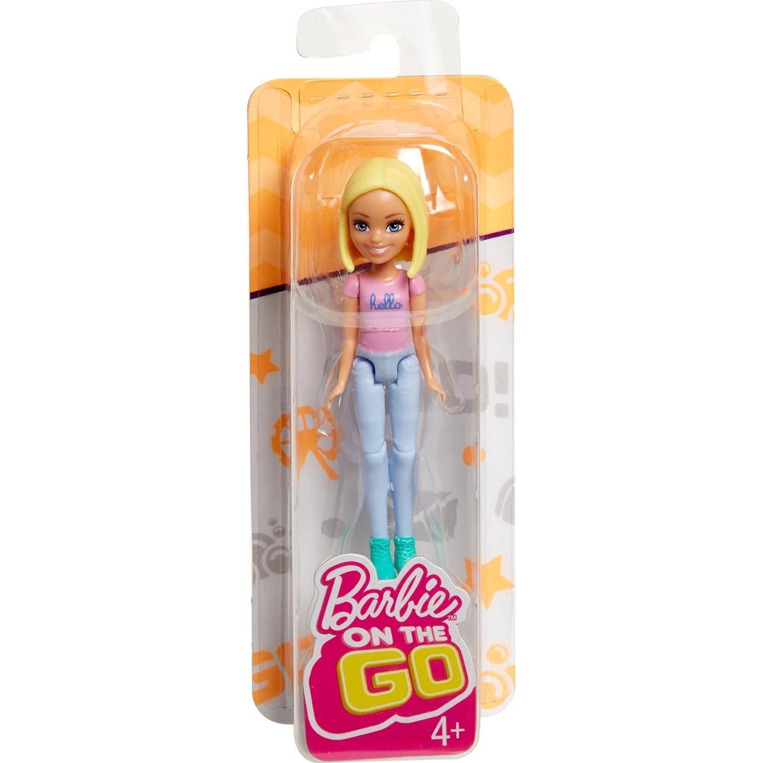 Muñeca Barbie Mini Deluxe 10 cm en Movimiento Mattel