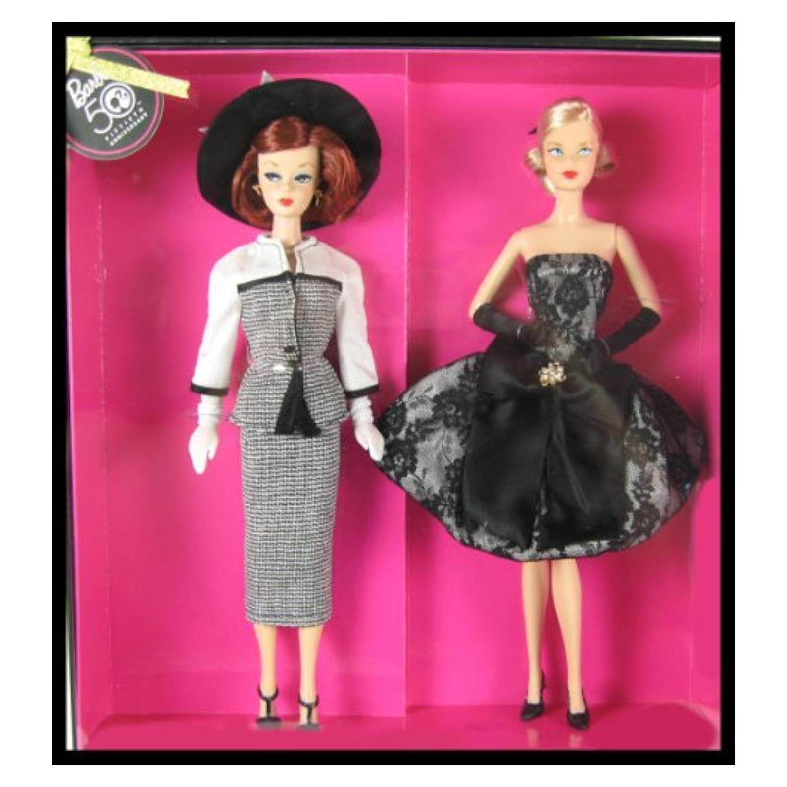 Muñeca Barbie Gold Label 2009 50 Aniversario Mattel