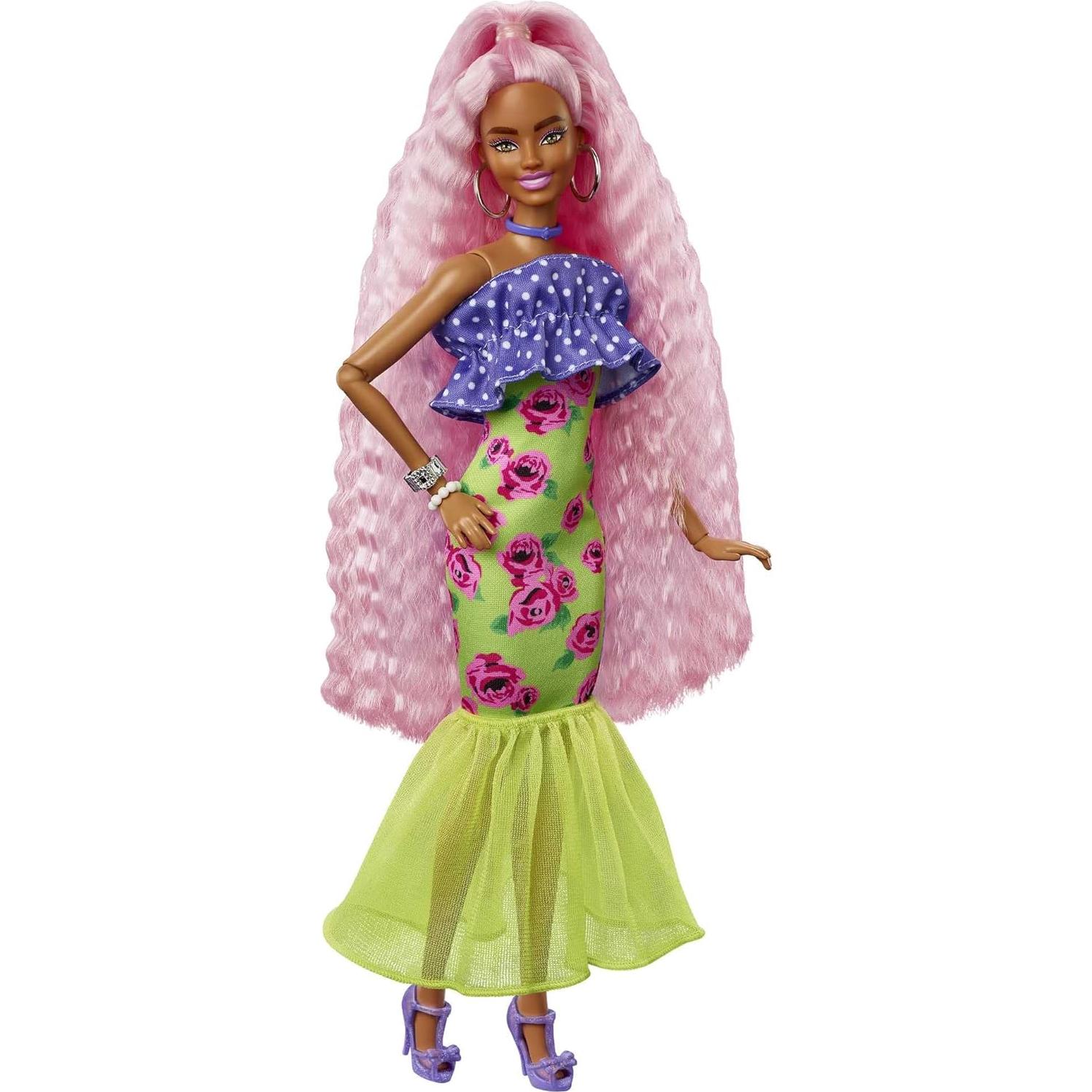 Muñeca Barbie Extra Deluxe con Accesorios y Mascota - HGR60