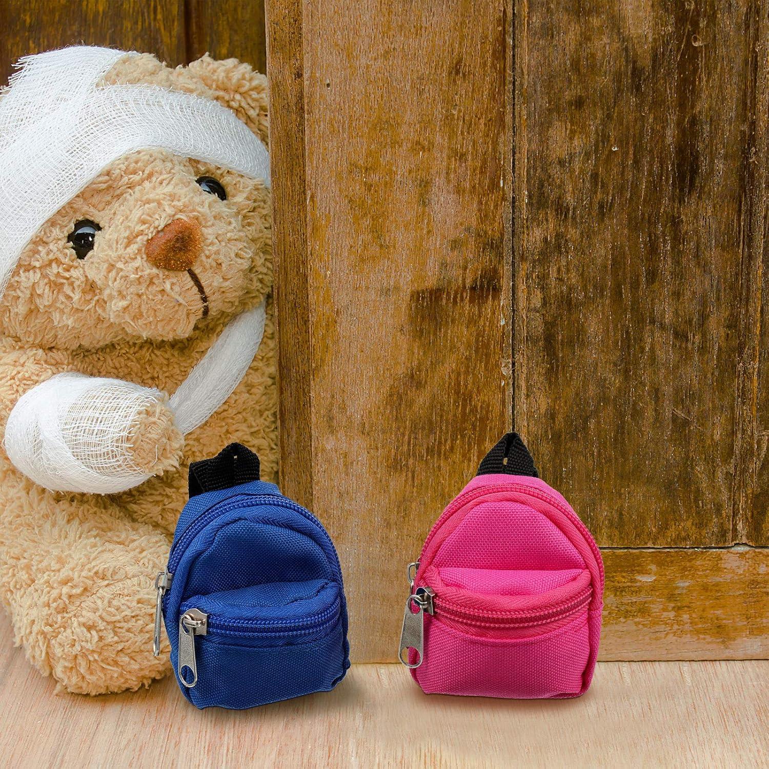 Mochilas para Muñecas Skylety - 10 Pcs Mini Accesorios